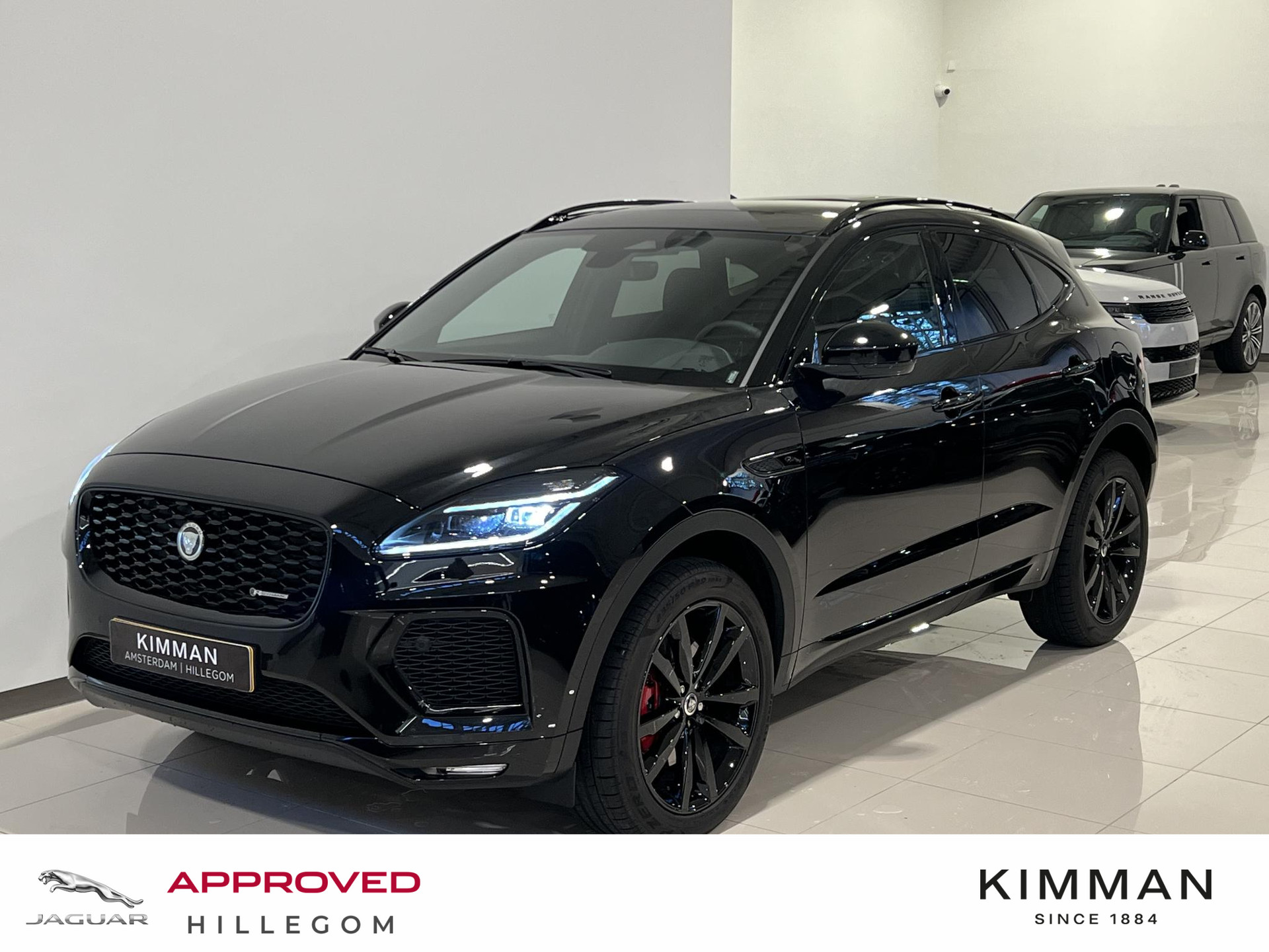 Jaguar E-PACE P270e R-Dynamic SE | Black Pack | Panoramadak | 20 inch Gloss Black | Cold Climate Pack | Ambiance