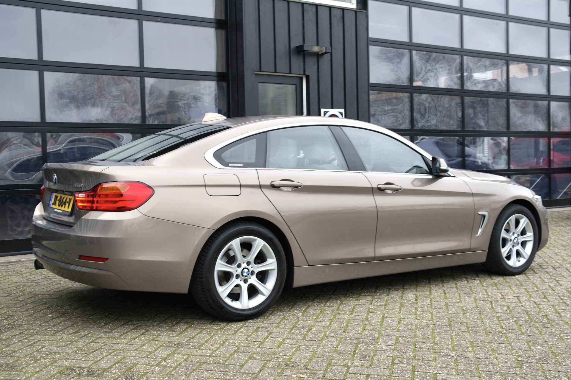 BMW 4 Serie Gran Coupé 418i Centennial High Executive | NL-Auto | Leder | Cruis | Xenon - 2/43