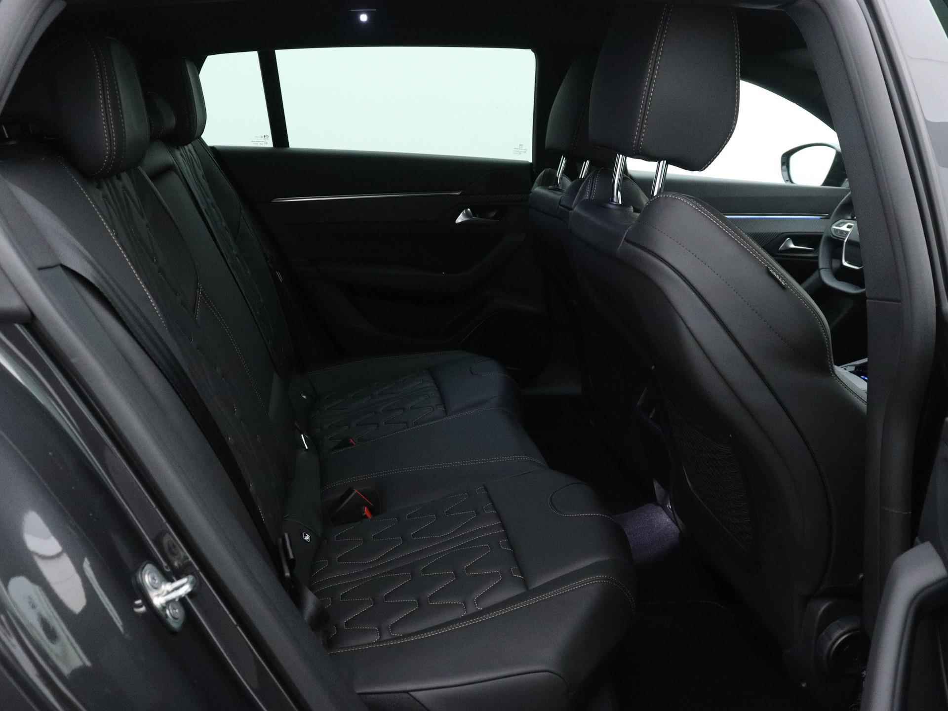 Peugeot 508 SW HYbrid Allure Pack Business 225pk Automaat | Navigatie | Lederen Bekleding | Elektrisch Bedienbare Achterklep | Dodehoek Detectie | Adaptieve Cruise Control - 21/35