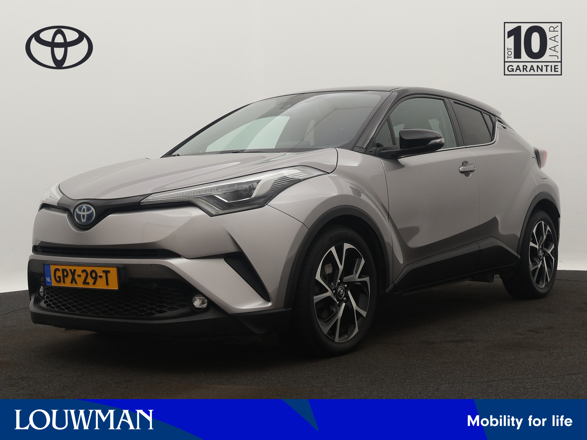 Toyota C-HR 1.8 Hybrid Dynamic Bi-Tone | JBL | Achteruitrijcamera | Stoelverwarming | Dodehoekdetector |