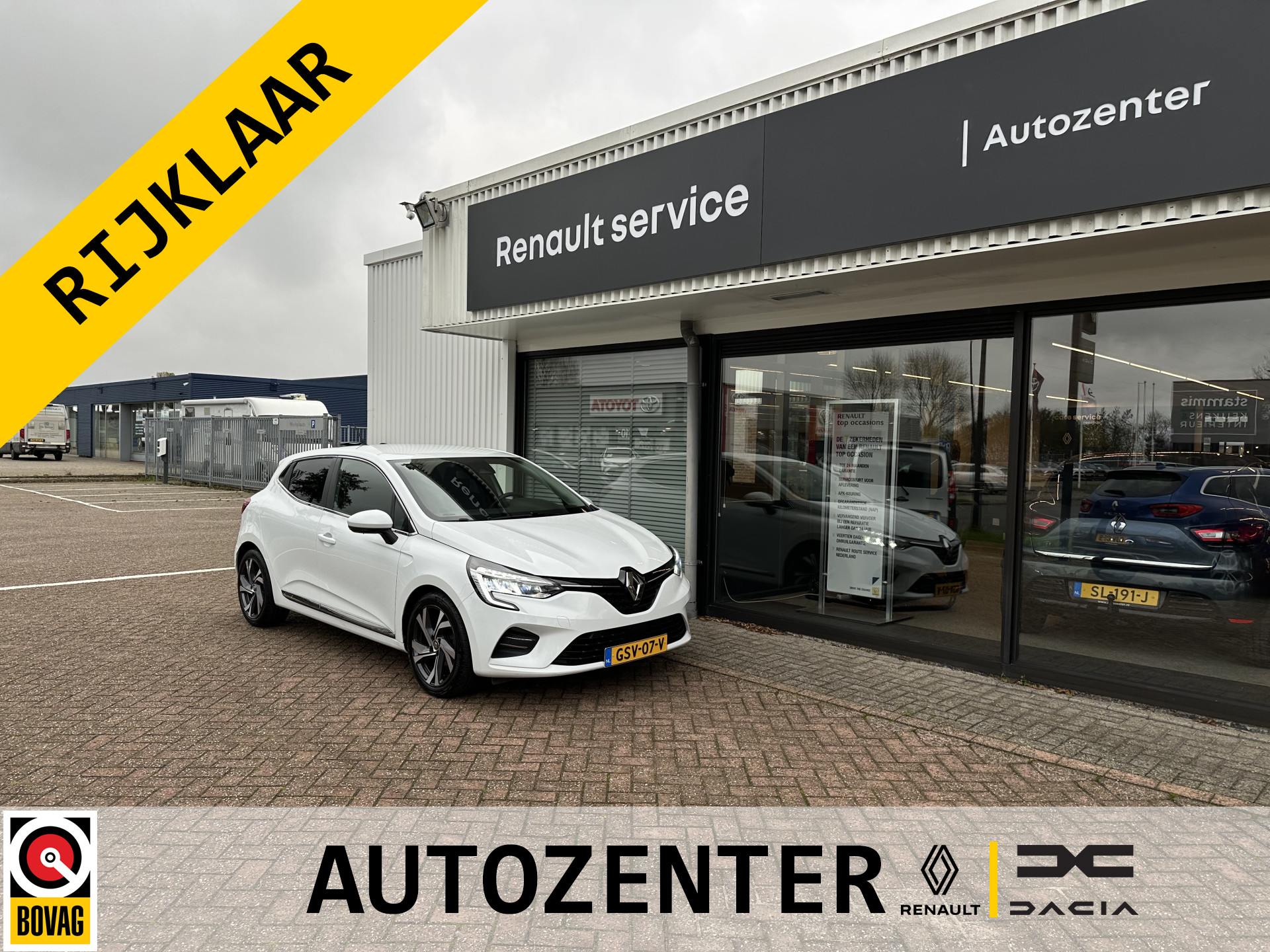 Renault Clio V Zen Tce 100 | 17" velgen | privacy glas | parkeersensor | tijdelijk gratis Top Afleverpakket twv Eur 695