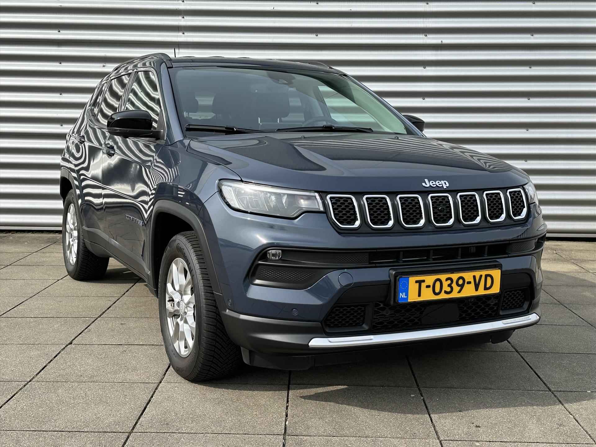 JEEP Compass 1.3T 4XE 190pk PHEV Limited | Apple CarPlay | Navigatie | Stoelverwarming - 4/61