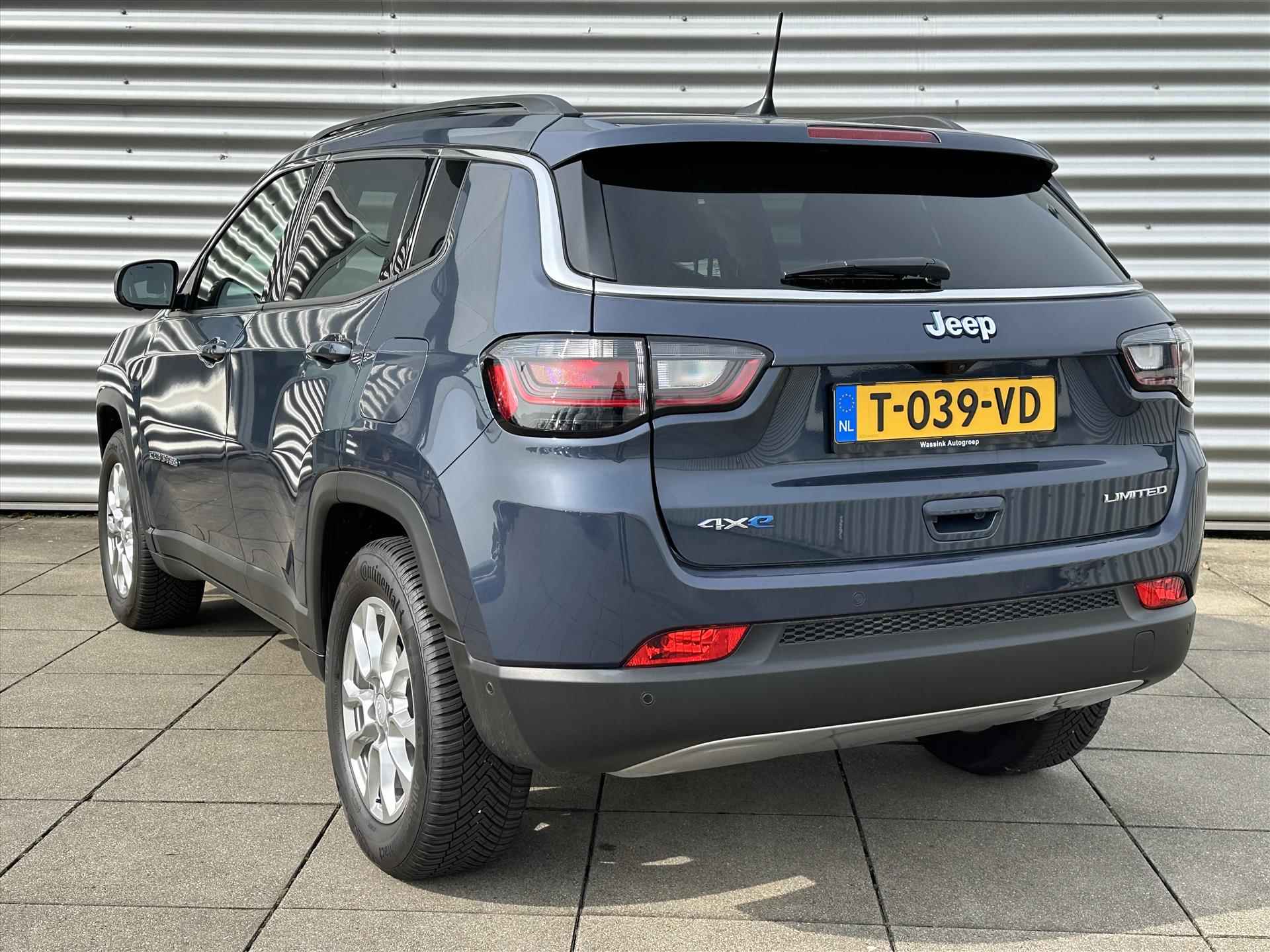 JEEP Compass 1.3T 4XE 190pk PHEV Limited | Apple CarPlay | Navigatie | Stoelverwarming - 6/61