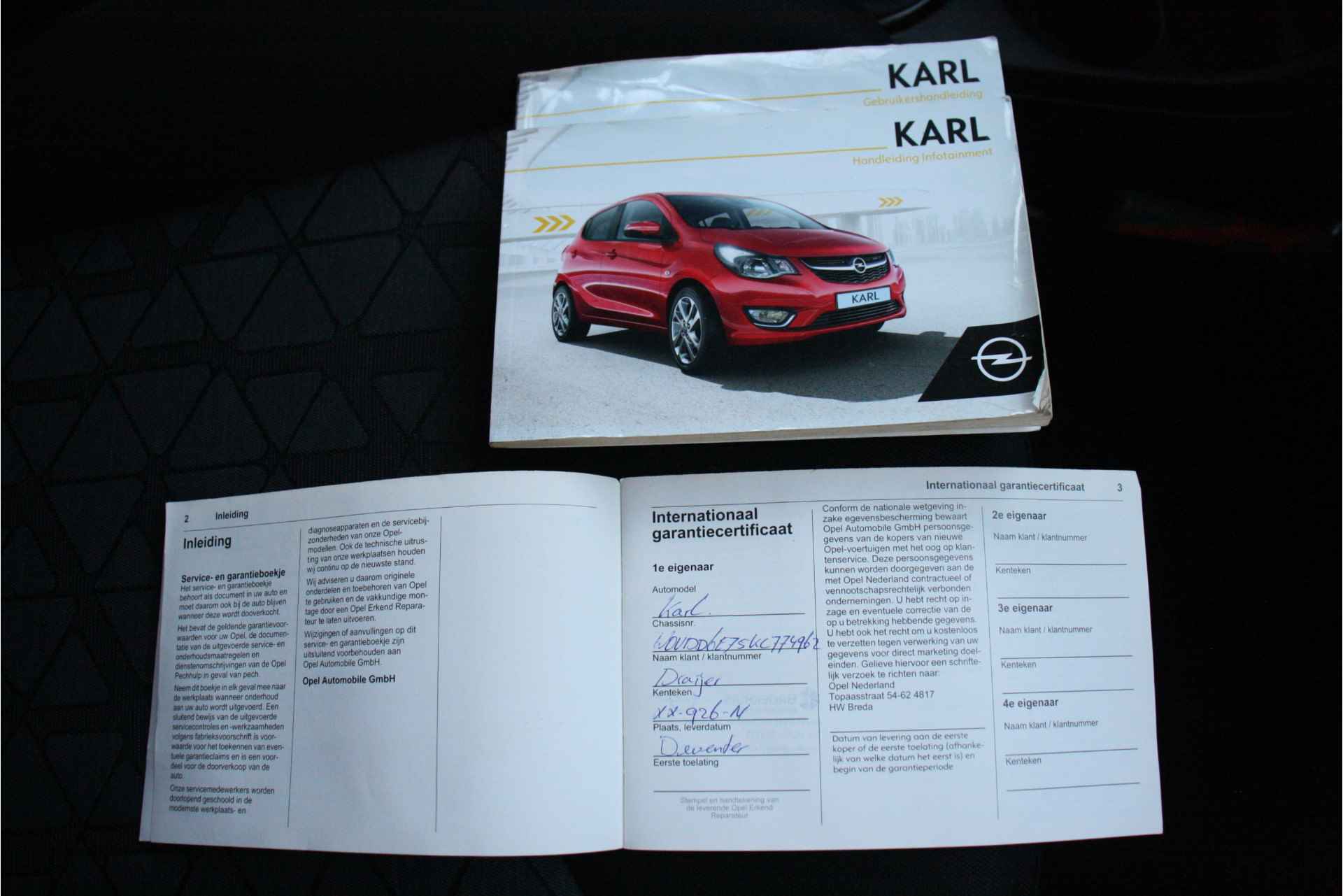 Opel KARL 1.0 75PK 5-DRS 120 JAAR EDITION / AIRCO / LED / BLUETOOTH / CRUISECONTROL / 1E EIGENAAR / NIEUWSTAAT !! - 28/30