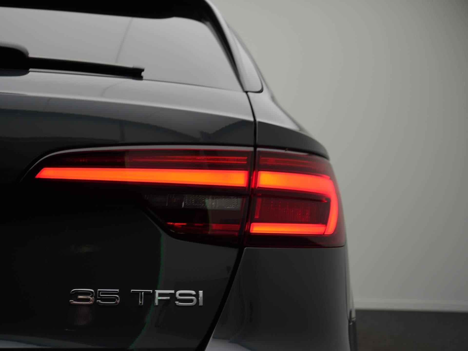 Audi A4 Avant 35 TFSI S edition S-Line | Leer | Camera | LED | Cruise - 44/44