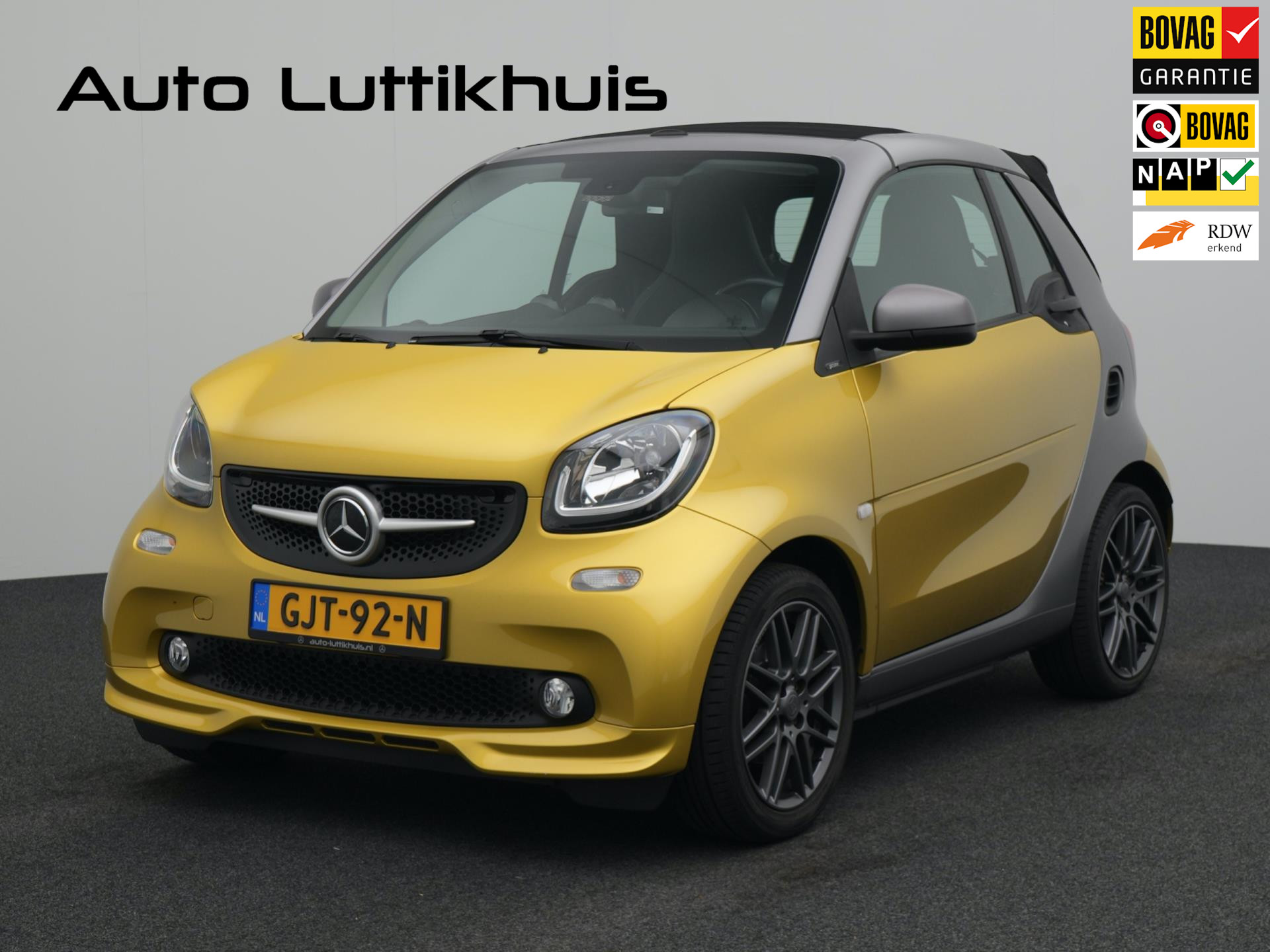 Smart Brabus FORTWO CABRIO 1.0 Turbo Passion