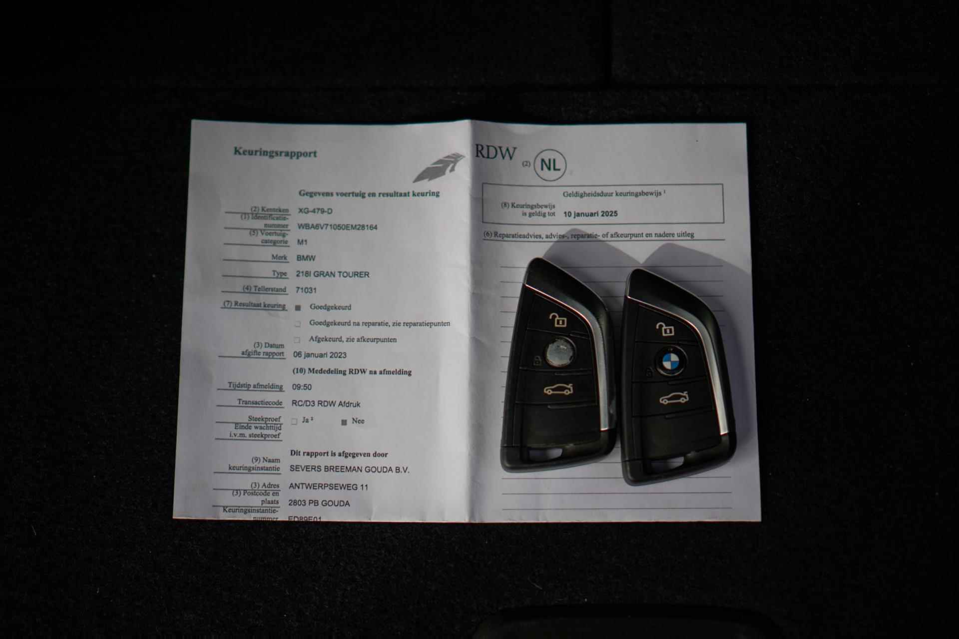BMW 2-serie Gran Tourer 218i 7p. Corporate Lease Executive / Trekhaak / Achteruitrijcamera - 35/35