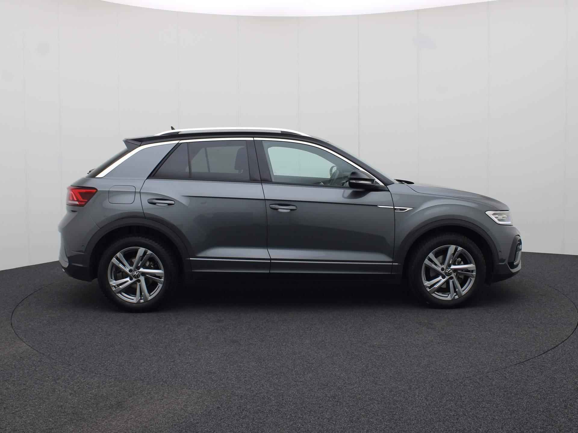 Volkswagen T-Roc 1.5TSI/150PK R-Line DSG · Navigatie · Stoel-&stuurverwarming · Camera + Parkeersensoren Garantie tot 01-01-2026 - 4/43