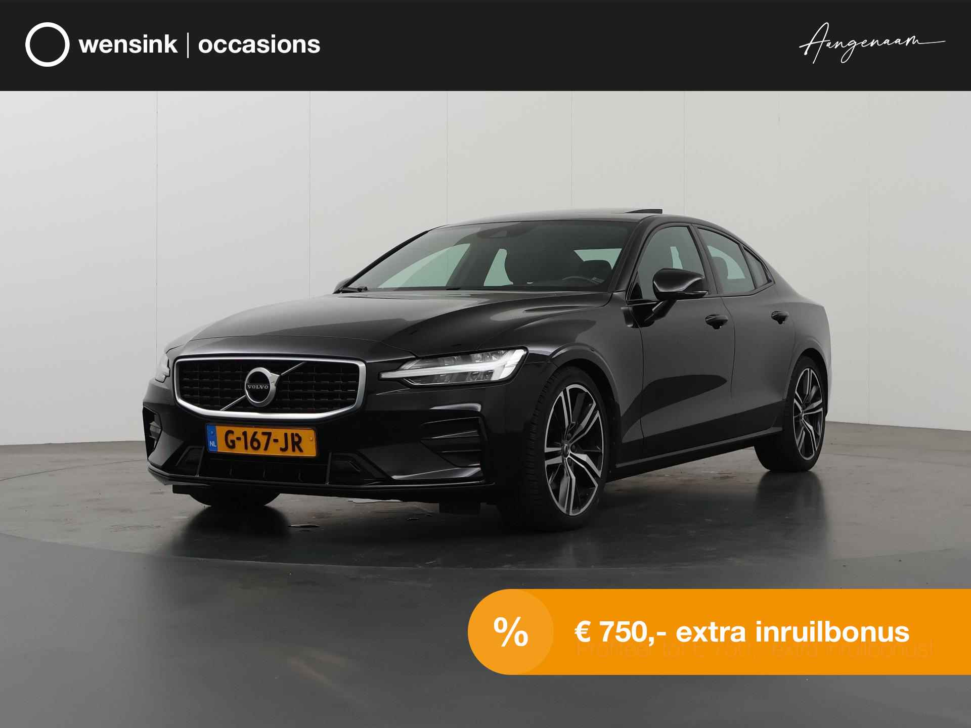 Volvo S60 2.0 T4 R-Design | Navigatie | Panoramadak | Cruise Control adaptief | Dodehoeldetectie|  Keyless go | Stoelverwarming | Parkeercamera | DAB | - 1/40