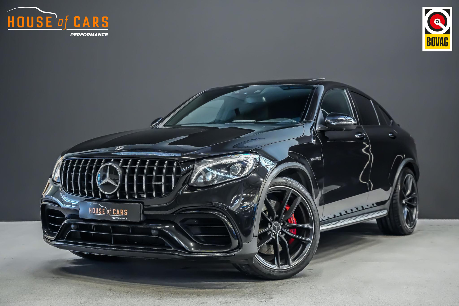 Mercedes-Benz GLC-klasse Coupé 63S AMG 510pk 4MATIC+ |carbon interieur|sportuitlaat|Burmester|schuif/kantel dak|360 camera|HUD|elk. stoel + memory|elk. achterklep|stoel ventilatie + verwarming|