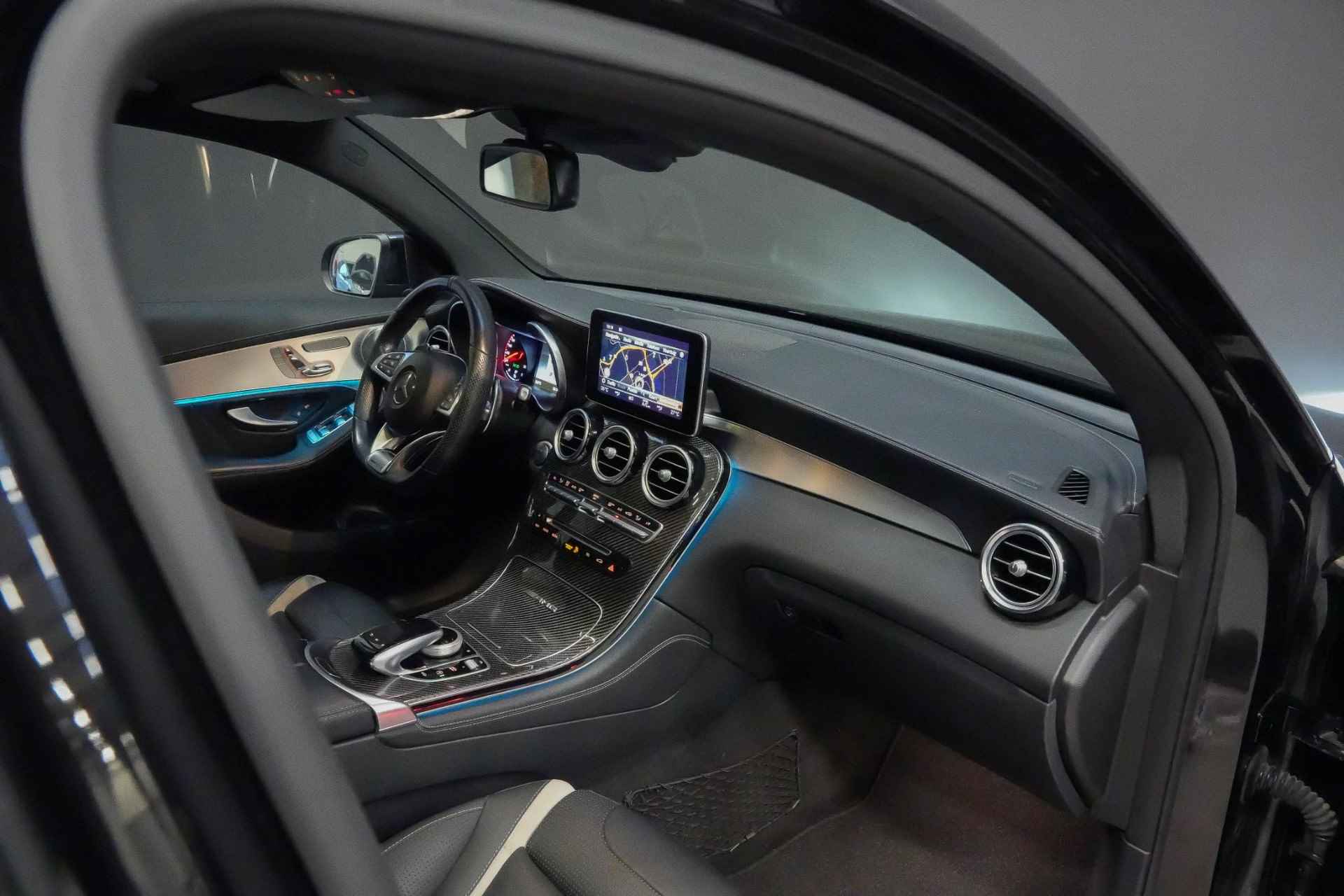 Mercedes-Benz GLC-klasse Coupé 63S AMG 510pk 4MATIC+ |carbon interieur|sportuitlaat|Burmester|schuif/kantel dak|360 camera|HUD|elk. stoel + memory|elk. achterklep|stoel ventilatie + verwarming| - 14/50