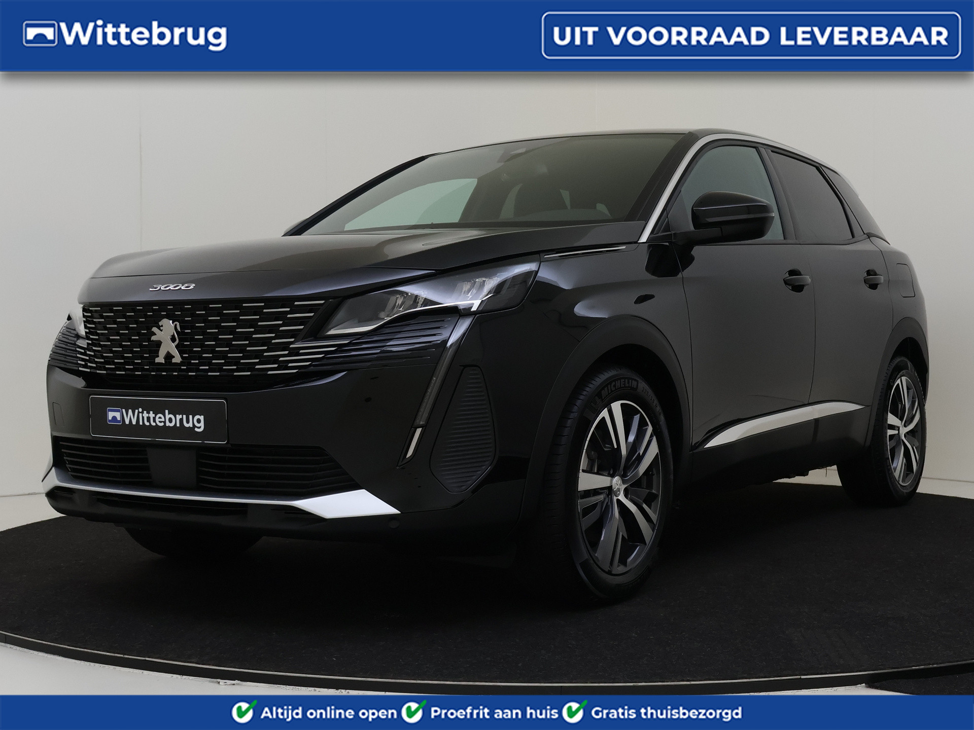 Peugeot 3008 1.6 HYbrid 180 Allure Pack Business NIEUWE AUTO! | Navigatie | Head-Up Display | Camera