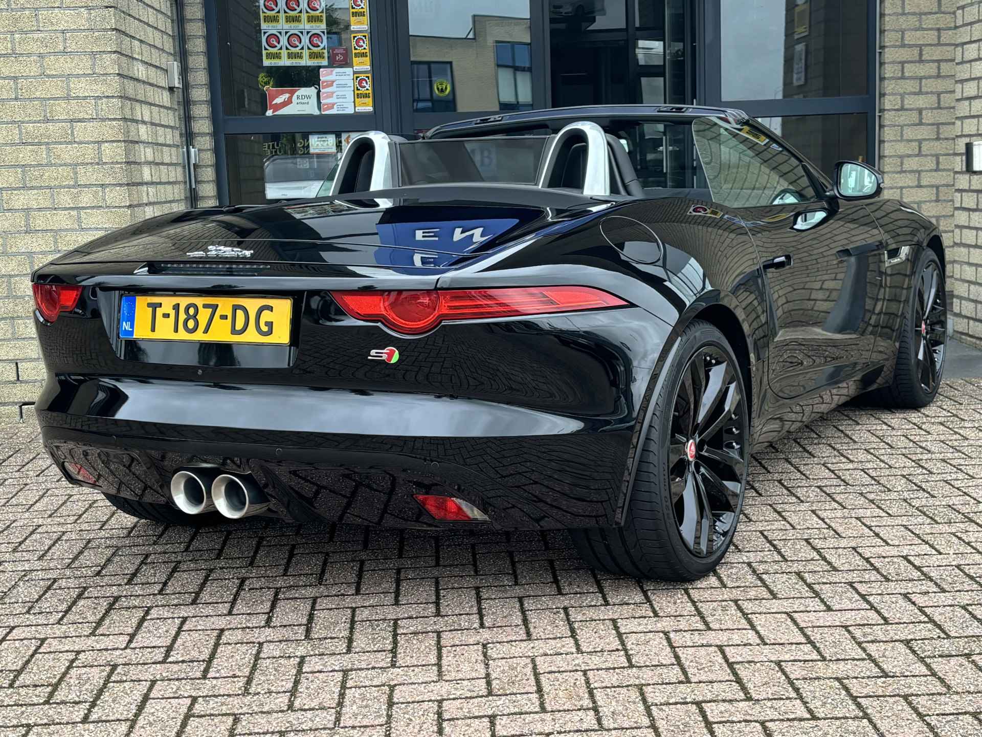 Jaguar F-Type 3.0 V6 S 381 PK Convertible-DEALER ONDERHOUDEN-ZEER COMPLEET - 3/25