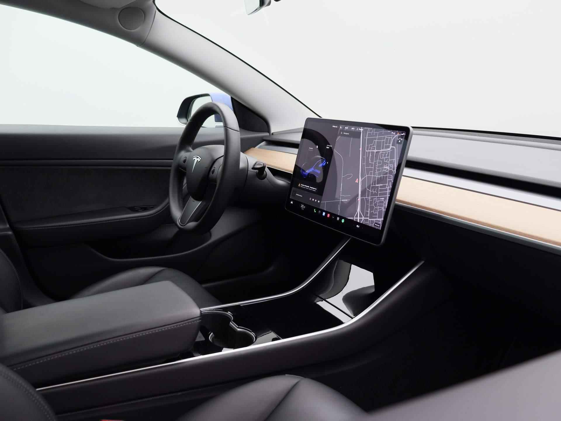 Tesla Model 3 Long Range 75 kWh 350pk | Leder | Stoelverwarming | Navigatie | Panoramadak | LMV | Parkeersensoren rondom | LED | Achteruitrijcamera | - 37/43