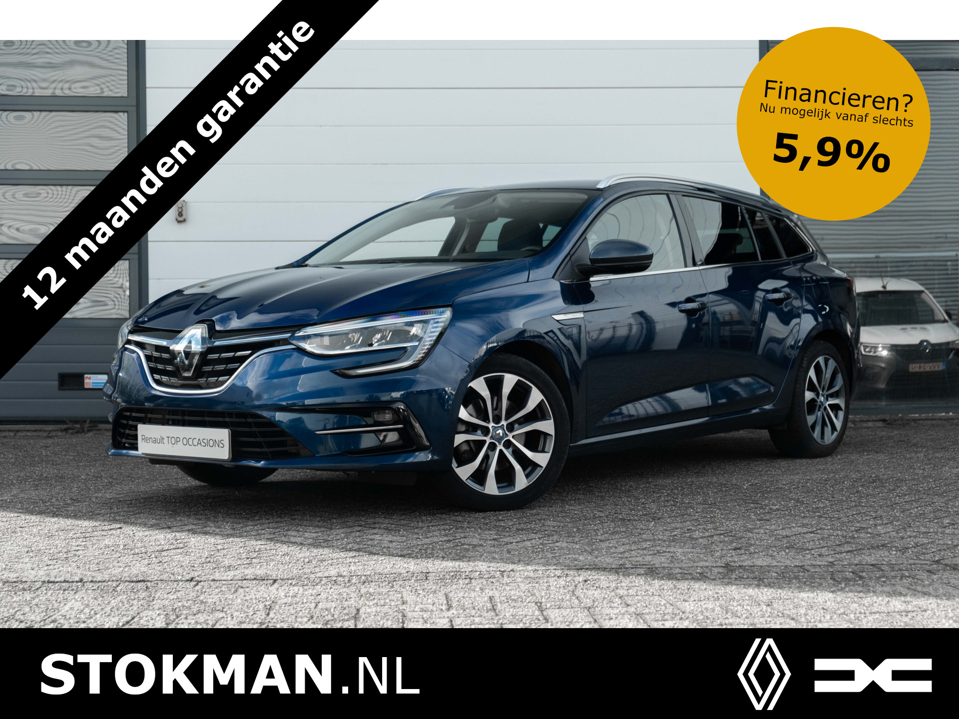 Renault Mégane Estate 1.6 E-Tech Plug-In Hybrid 160 PK Business Edition One | Automaat | Trekhaak afneembaar | Leder | Stoelverwarming voor | incl. Bovag rijklaarpakket met 12 maanden garantie