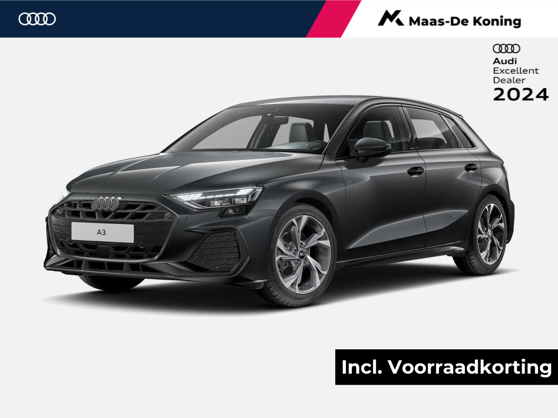 Audi A3 Sportback S Edition 30 TFSI 116 PK · Assistentiepakket Driving · Assistentiepakket parking · Achteruitrijcamera