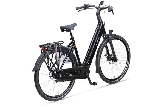 BATAVUS Finez E-Go Power N8 Lageinstap Zwart Glans 48cm 2024