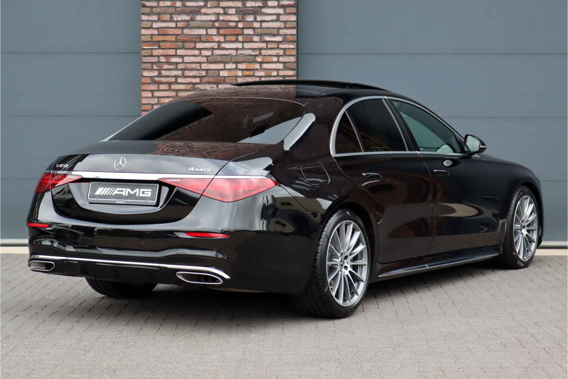 Mercedes-Benz S-Klasse 450 4MATIC Premium AMG Line Aut9 | Luchtvering | Distronic+ | 3D-Display | Memory | HUD | Nappa Leder | Stoelventilatie | Panoramadak | Massage | Rijassistentiepakket+ | Digital Light | - 8/48