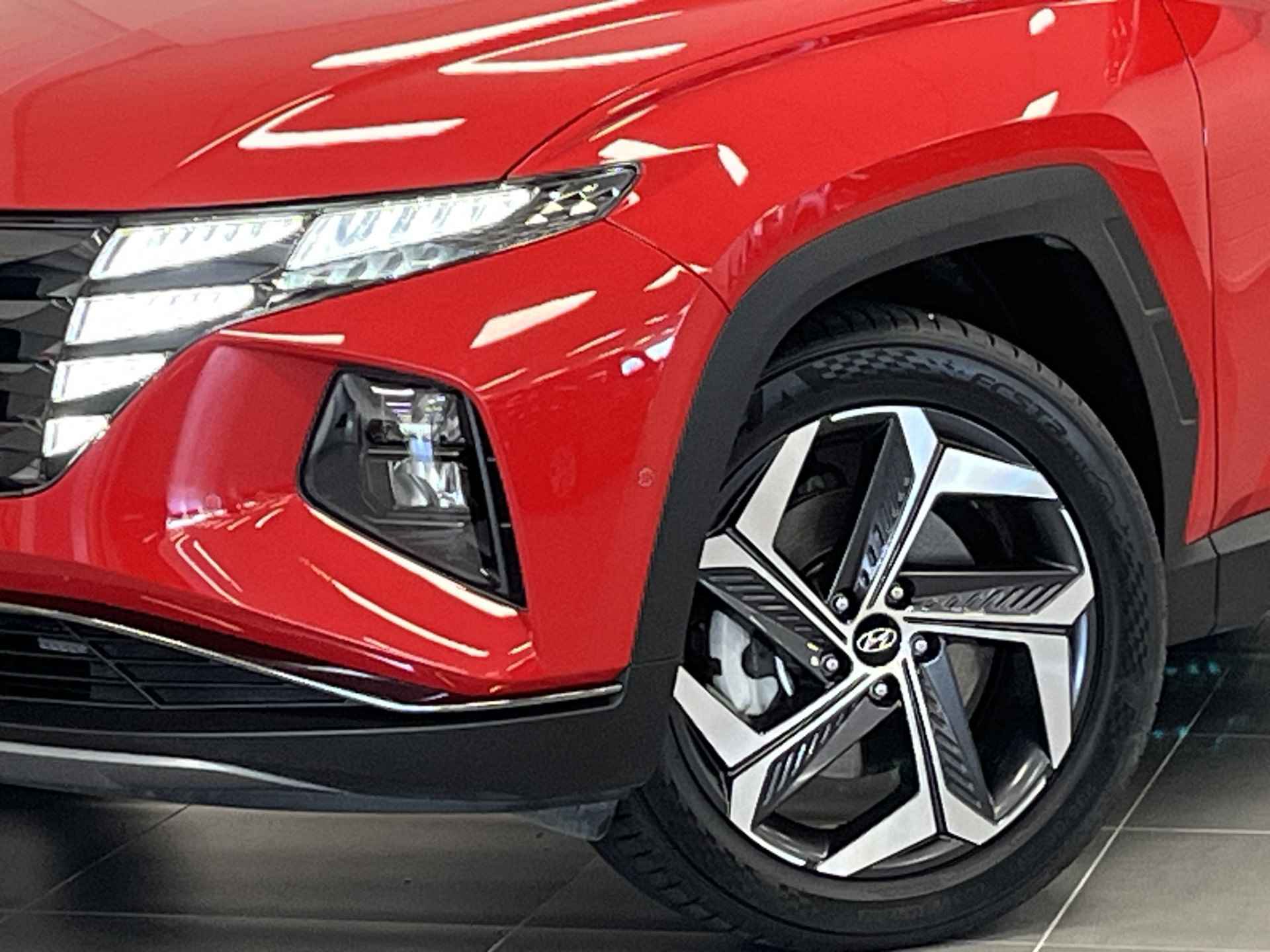 Hyundai Tucson 1.6 T-GDI PHEV Premium Sky 4WD TREKHAAK | PANORAMADAK | LEDER | NAVIGATIE | ZEER RIJKE UITRUSTING - 11/53