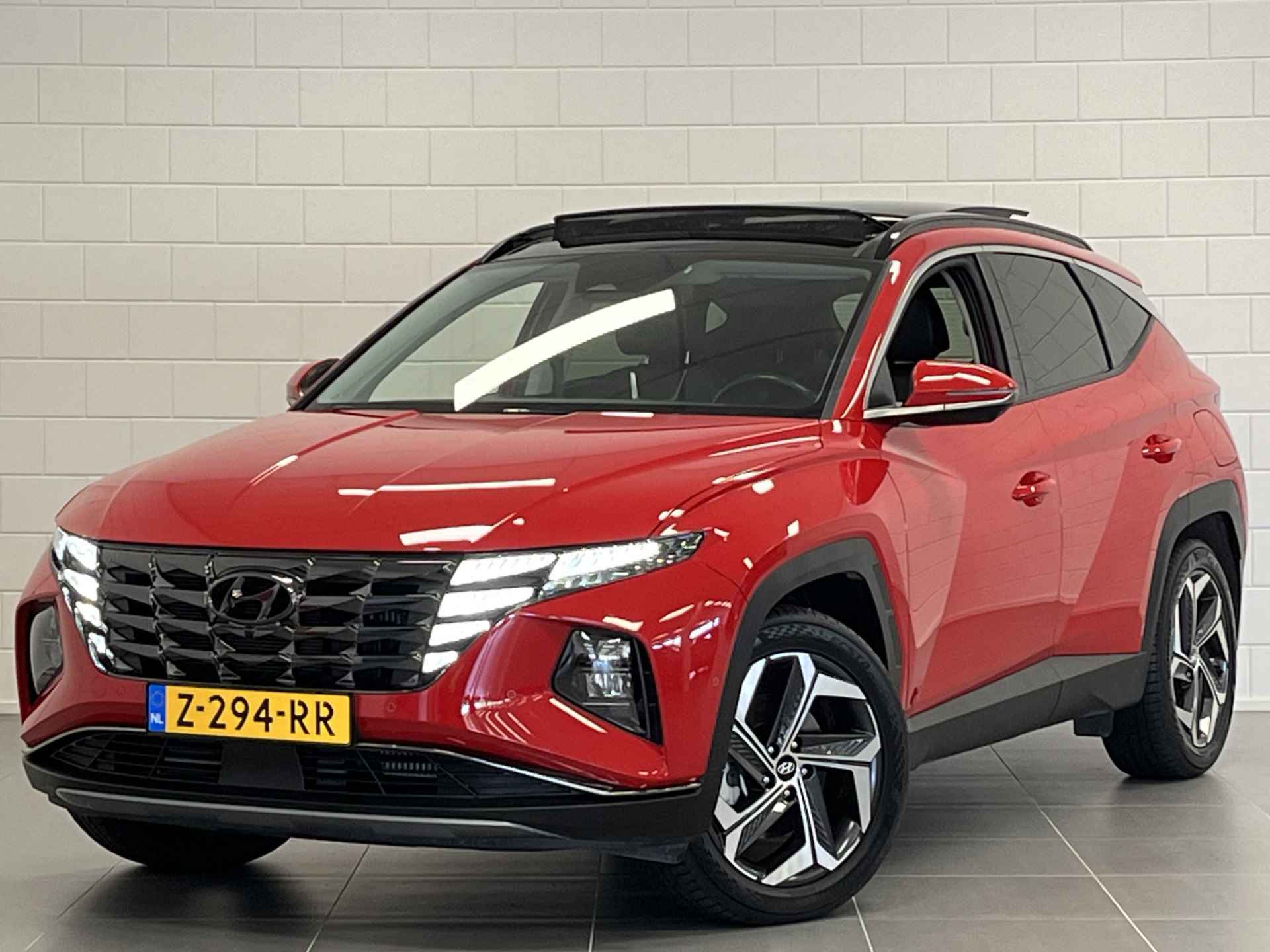 Hyundai Tucson 1.6 T-GDI PHEV Premium Sky 4WD TREKHAAK | PANORAMADAK | LEDER | NAVIGATIE | ZEER RIJKE UITRUSTING - 51/53