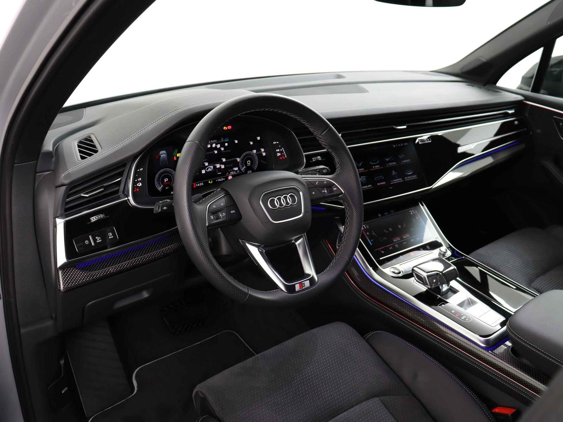 Audi Q7 55 TFSI e quattro Pro Line S | Nardogrijs | Optiekpakket + | Carbon | B&O | Side Assist | Comfortsleutel | Matrix LED | Trekhaak | Verlengde fabrieksgarantie* - 2/21