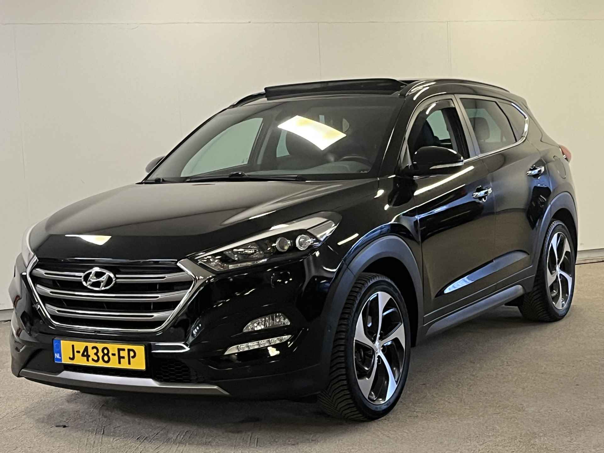 Hyundai Tucson 1.6 T-GDi Premium 4WD Luxe uitvoering!!! - 9/32