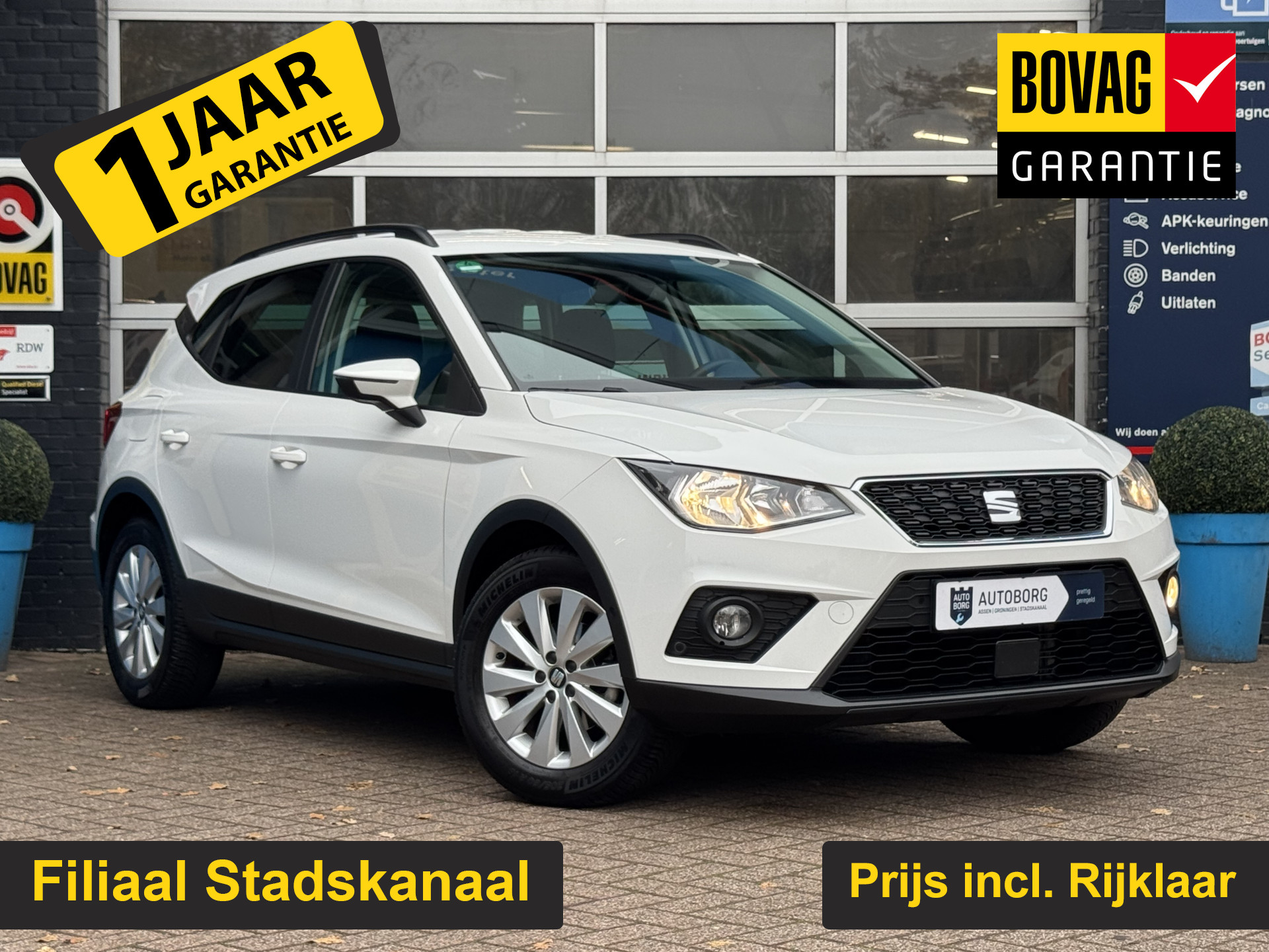 SEAT Arona 1.0 TSI Style Business Intense | Achteruitrijcamera | Trekhaak | Navigatie | Apple Carplay | Rijklaar + 12 Maand BOVAG Garantie