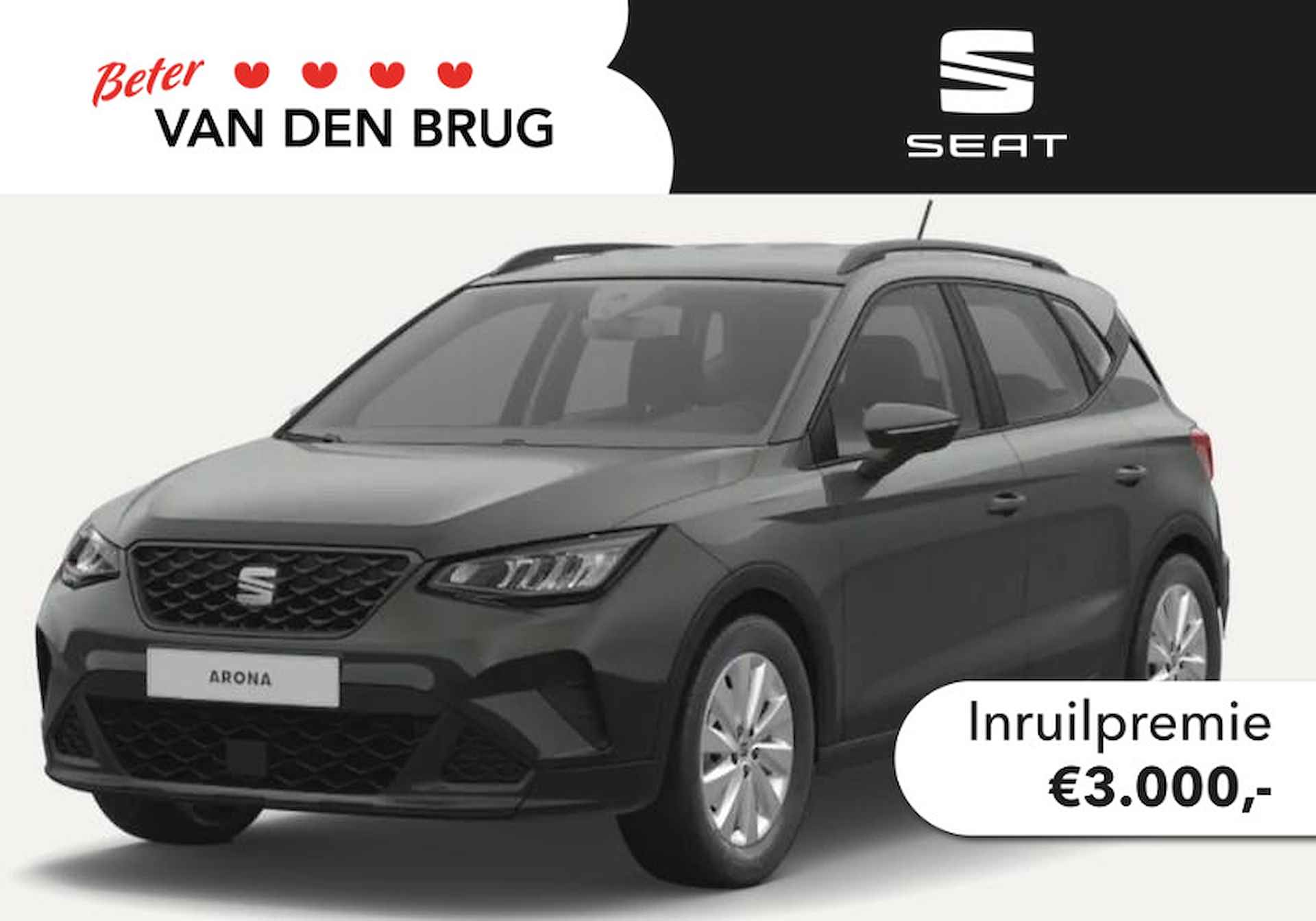 SEAT Arona Style 1.0 70 kW / 95 pk EcoTSI SUV 5 versn. Hand | Climatronic | Parkeersensoren achter | Vritual cockpit | Apple CarPlay™ & Android Auto™