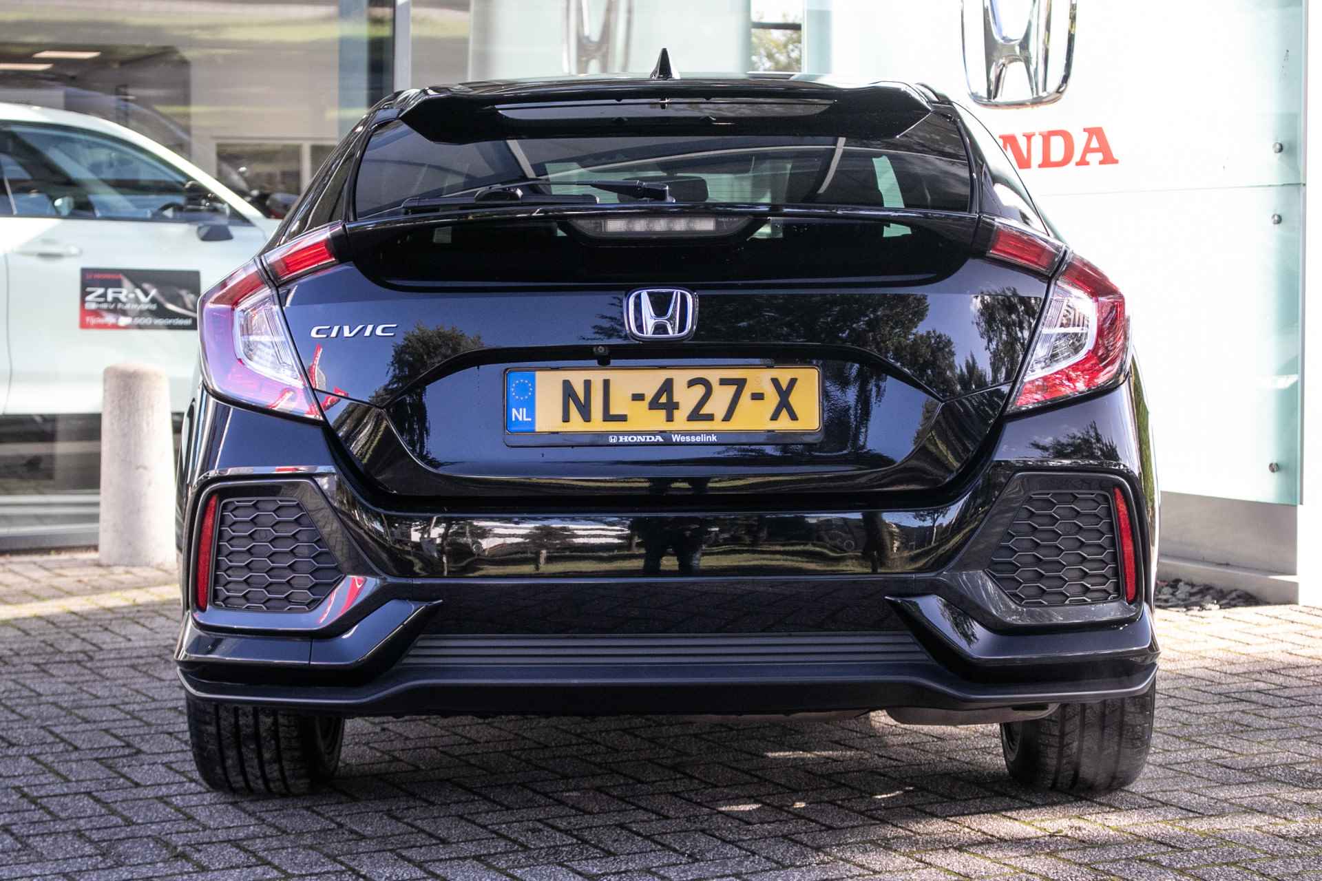 Honda Civic 1.0 i-VTEC Elegance - All in rijklaarprijs | Navi/camera | Dealer ond. | Cruise-contr - 10/38