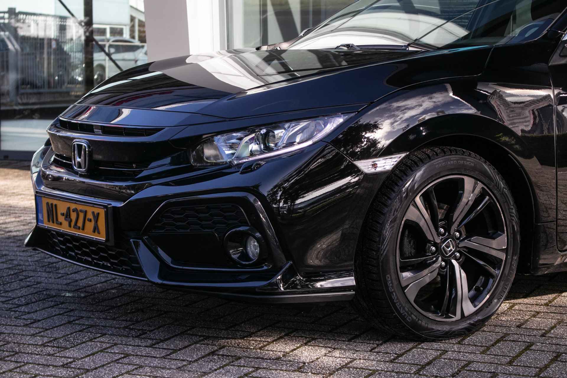 Honda Civic 1.0 i-VTEC Elegance - All in rijklaarprijs | Navi/camera | Dealer ond. | Cruise-contr - 23/38