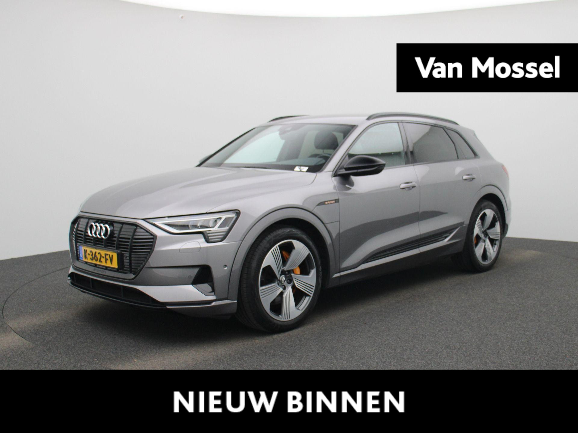 Audi e-tron e-tron 55 quattro 95 kWh | BANG & OLUFSEN | TREKHAAK | STOELVERWARMING | ACHTERUITRIJCAMERA | PARKEERSENSOREN | LEDER | ADAPTIVE CRUISE-CONTROL | LUCHTVERING | ELEKTRISCHE ACHTERKLEP |