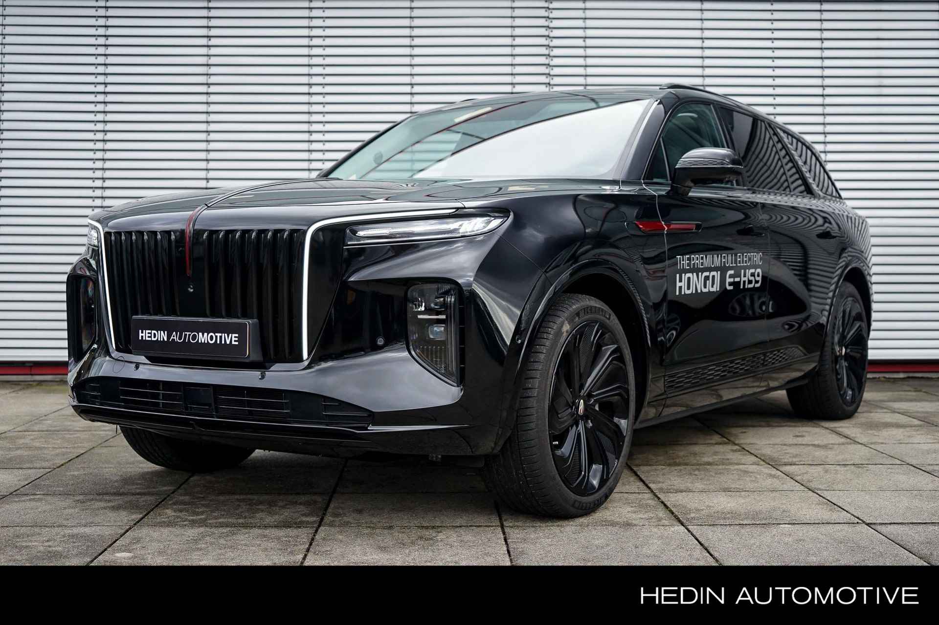 Hongqi  E-HS9 President 99 kWh | Black Edition | 22'' Glossy Black Velgen | Luchtvering | Massagestoelen + ventilatie en verwarming | 6 zitplaatsen | AWD | Panoramadak | Apple Carplay / Android Auto - 1/28