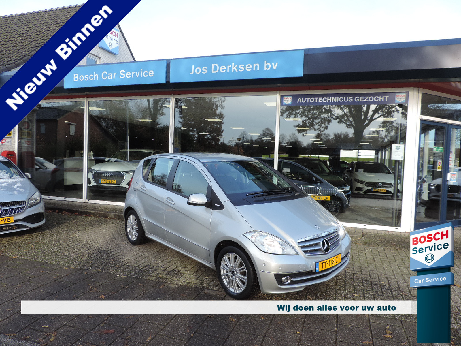 Mercedes-Benz A-Klasse 160 Elegance Automaat - Airco | Nav | PDC v+a | Stoelverw.