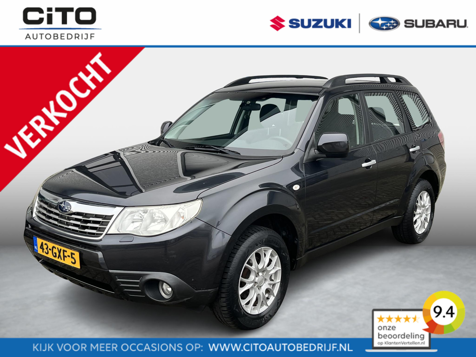 Subaru Forester 2.0 Luxury | All seasonbanden | Dealeronderhouden!!| Lage km stand| Keurige auto!