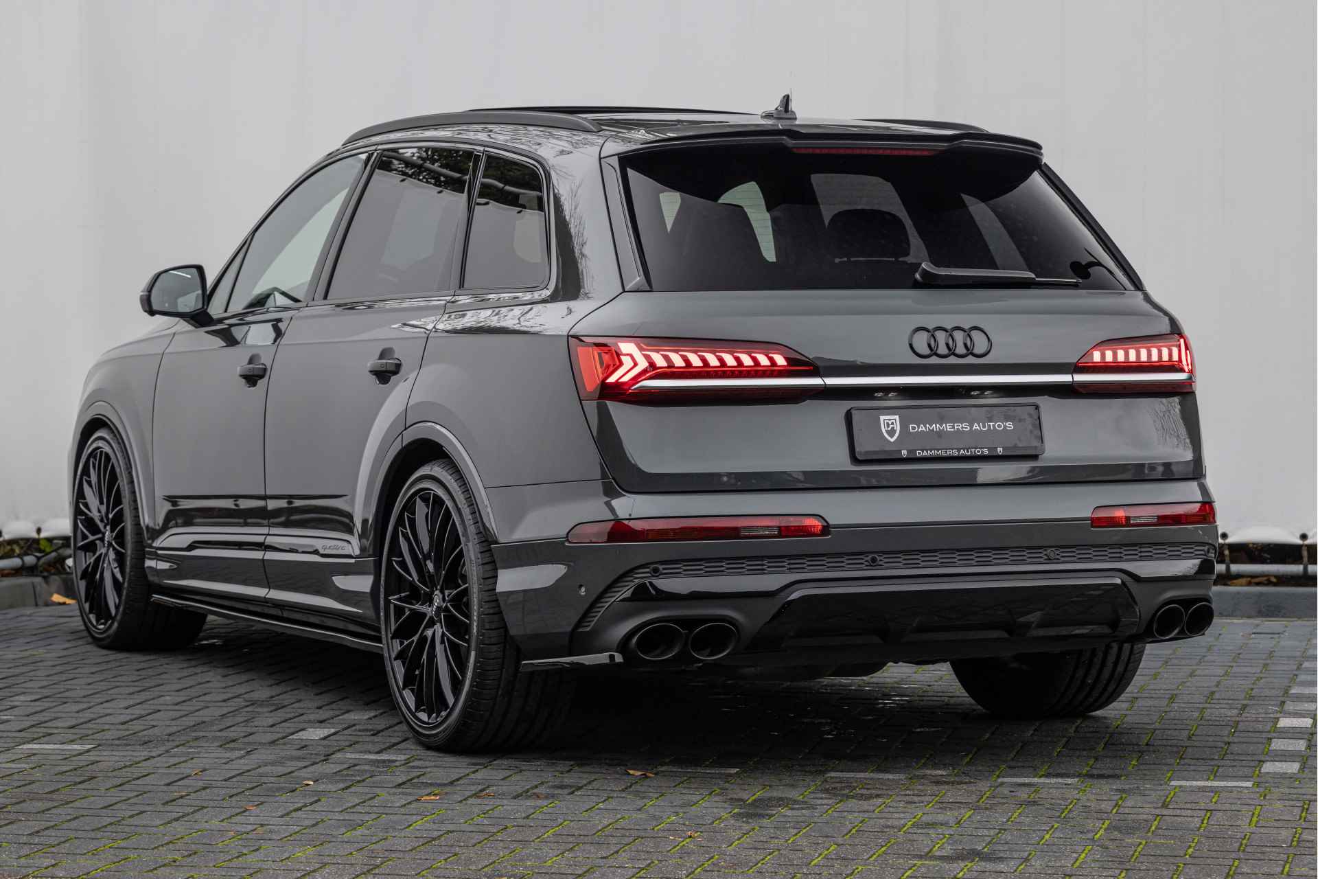 Audi SQ7 4.0 TFSI 507pk Quattro Pano S-stoelen B&O Standkachel Carbon Trekhaak - 2/40