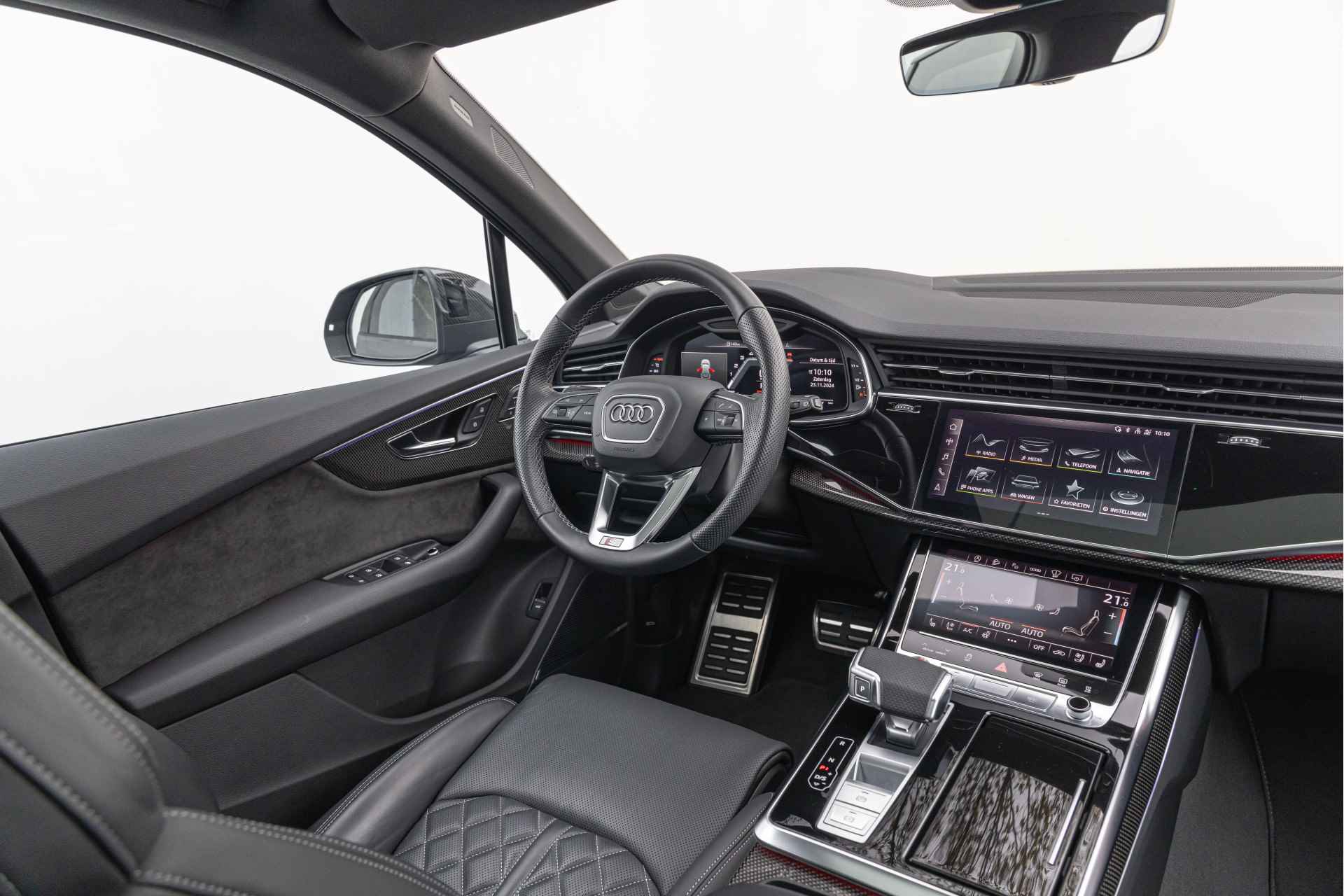 Audi SQ7 4.0 TFSI 507pk Quattro Pano S-stoelen B&O Standkachel Carbon Trekhaak - 3/40