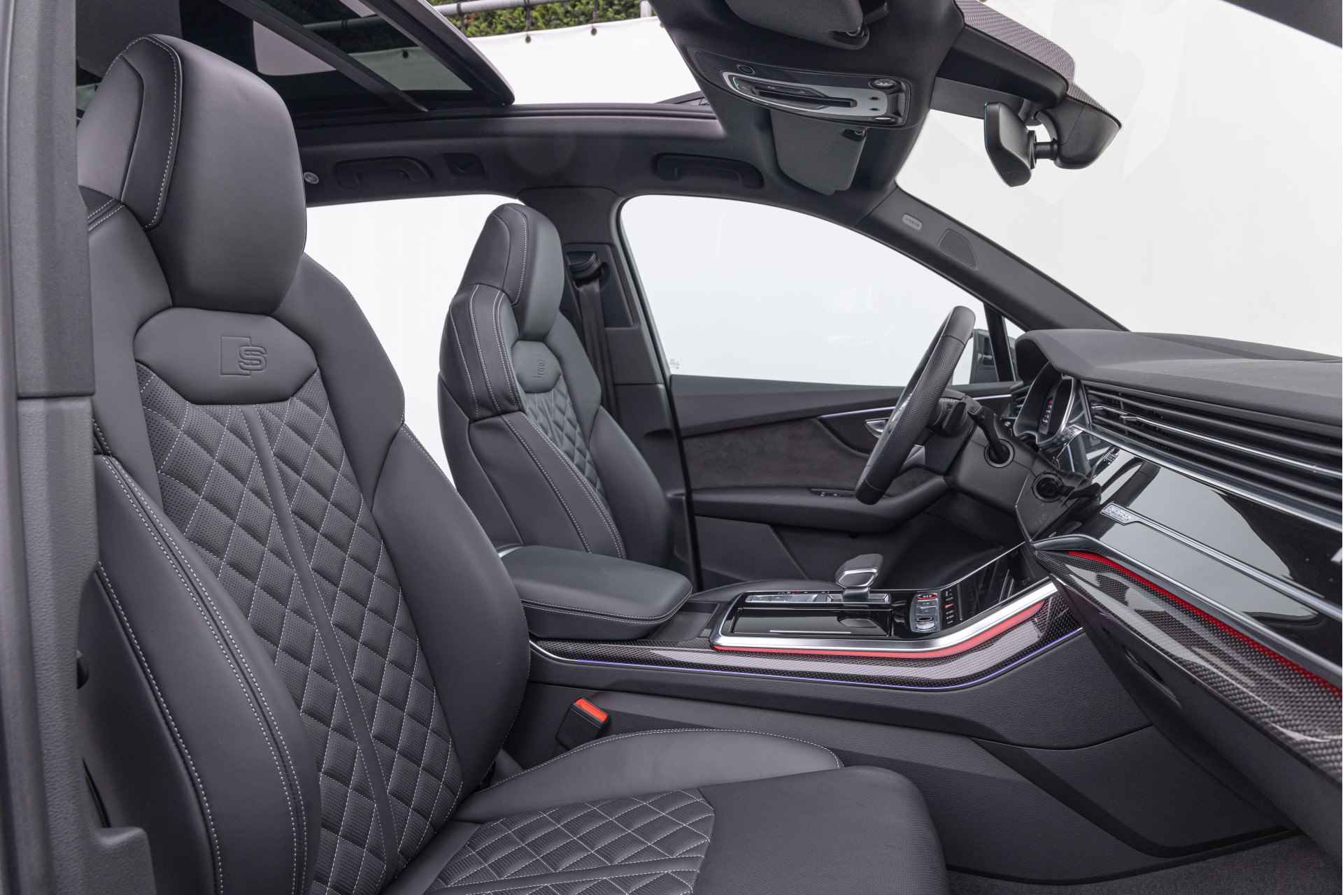 Audi SQ7 4.0 TFSI 507pk Quattro Pano S-stoelen B&O Standkachel Carbon Trekhaak - 4/40