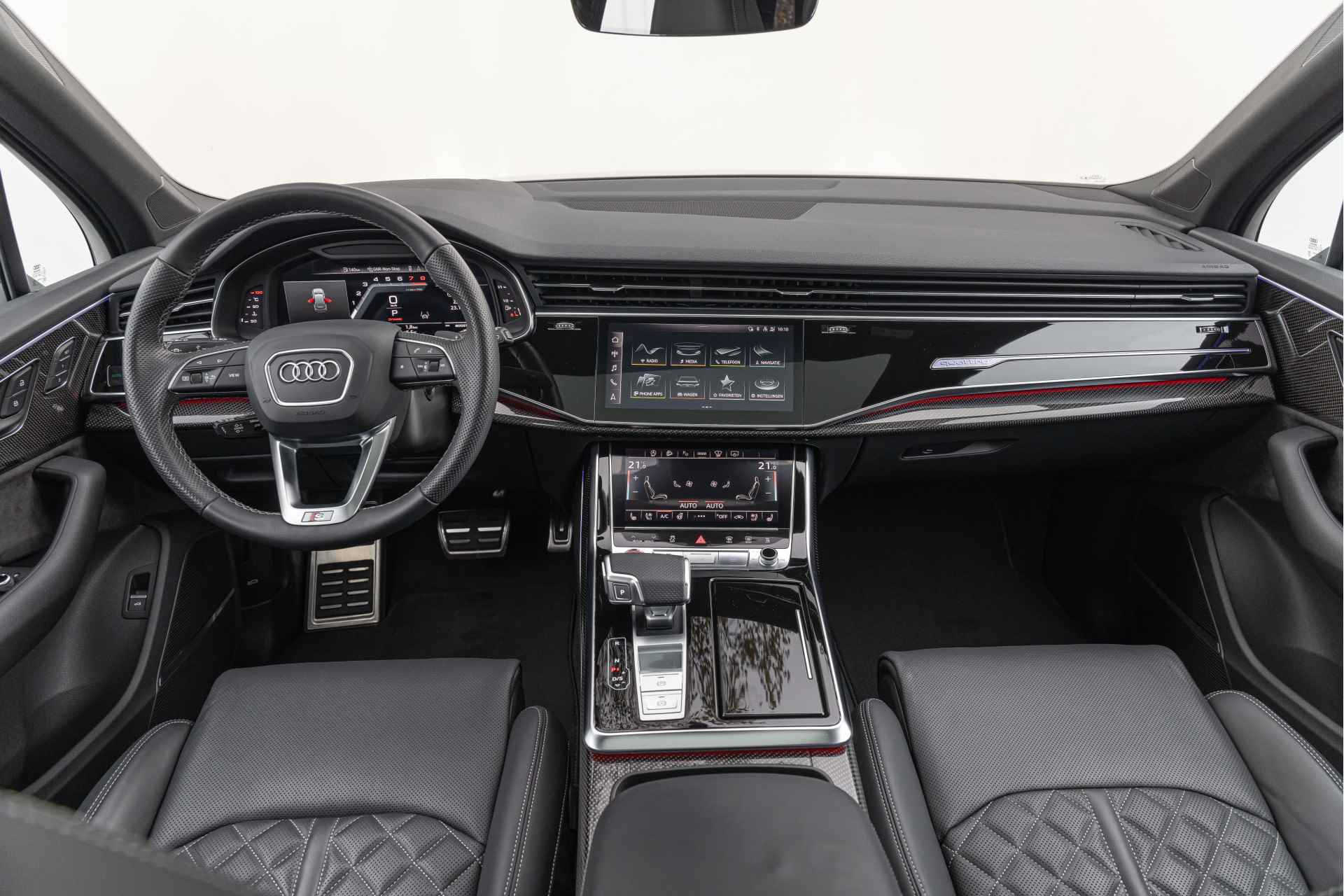 Audi SQ7 4.0 TFSI 507pk Quattro Pano S-stoelen B&O Standkachel Carbon Trekhaak - 5/40