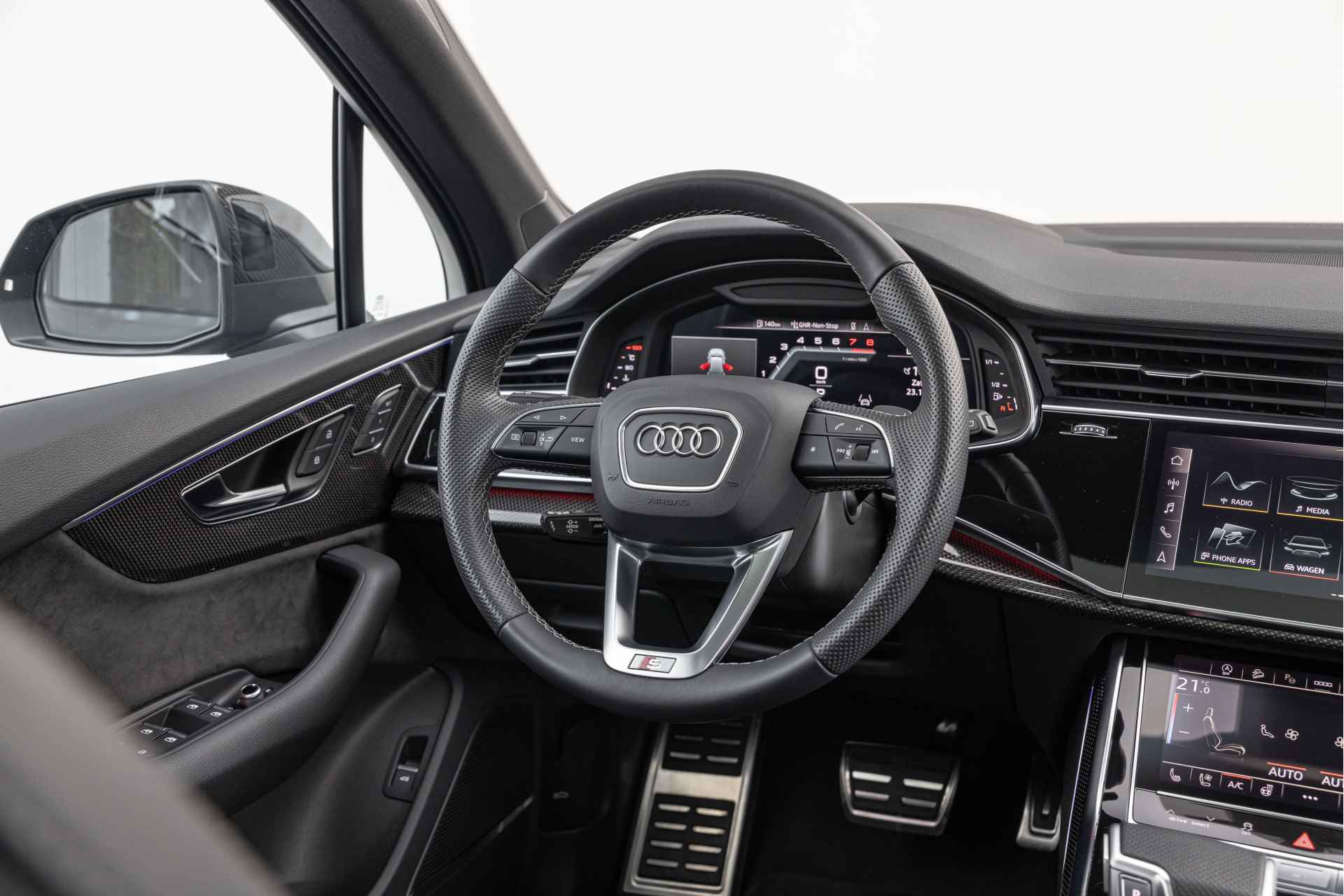 Audi SQ7 4.0 TFSI 507pk Quattro Pano S-stoelen B&O Standkachel Carbon Trekhaak - 22/40