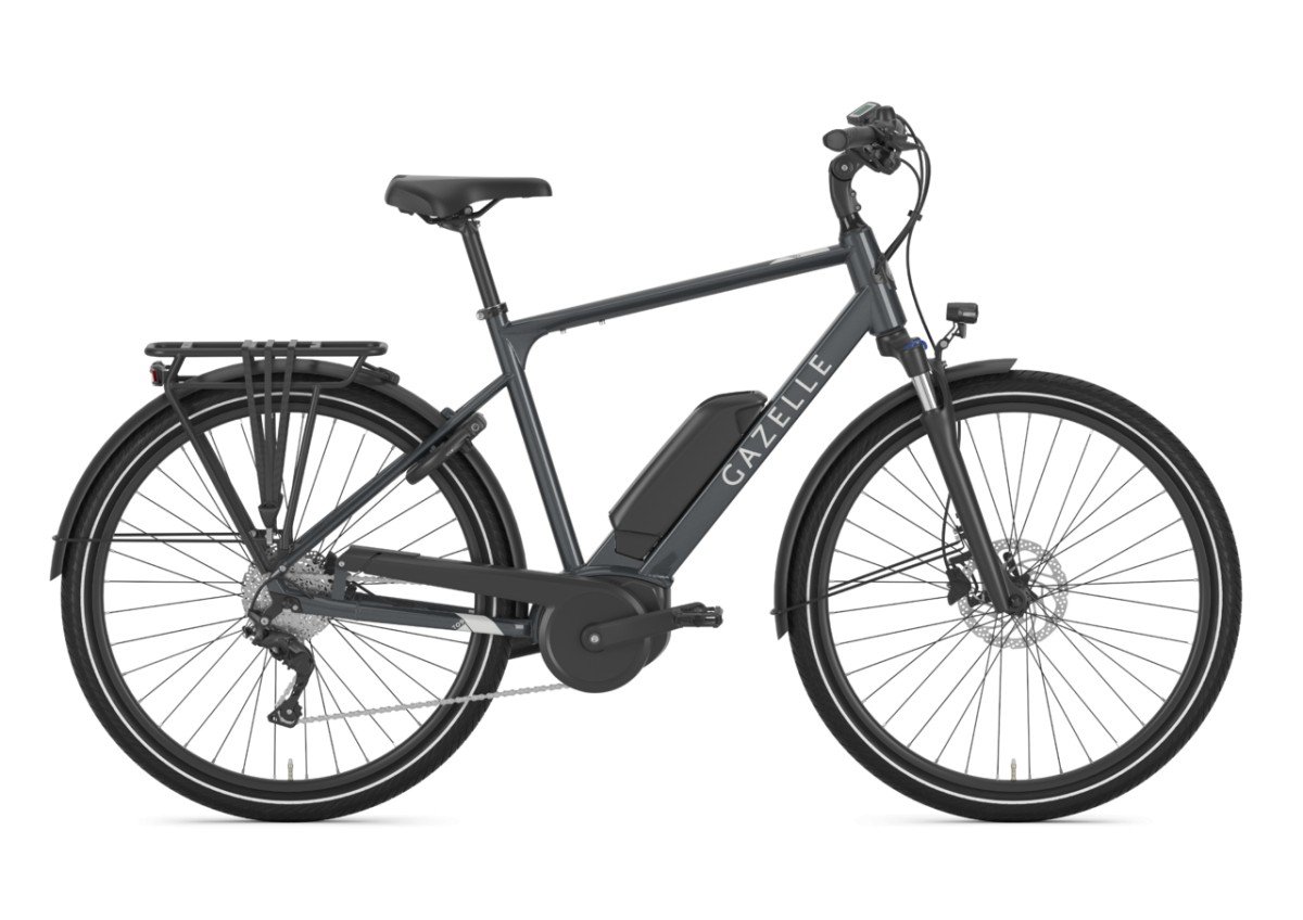 GAZELLE Medeo T9 HMB Heren Anthracite Grey Glans 50cm 2022