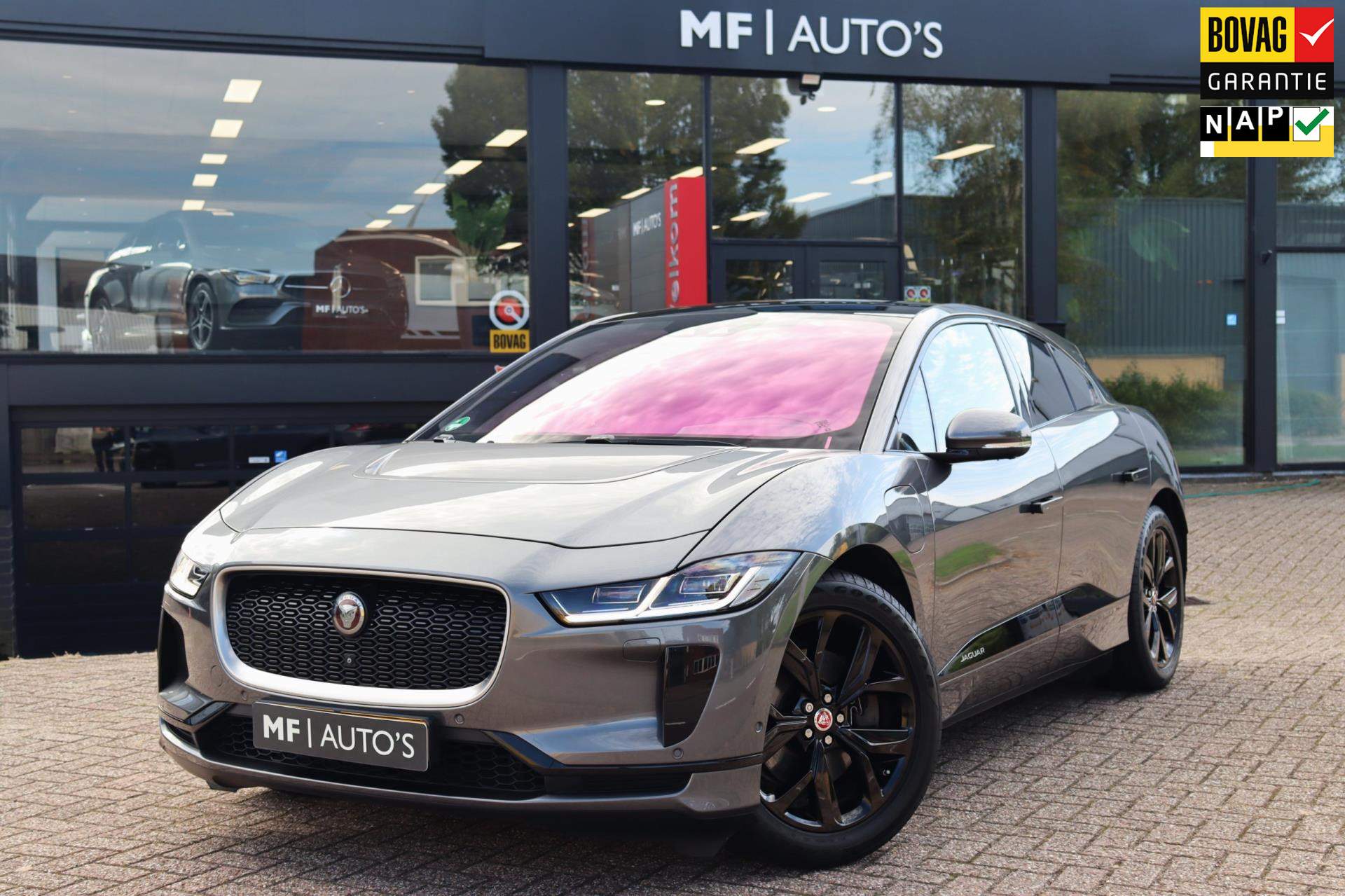 Jaguar I-PACE EV400 HSE 90 kWh|Pano|360|Luchtvering|HUD|ACC|Stoel/Stuur Verw.|20 Inch|Meridian