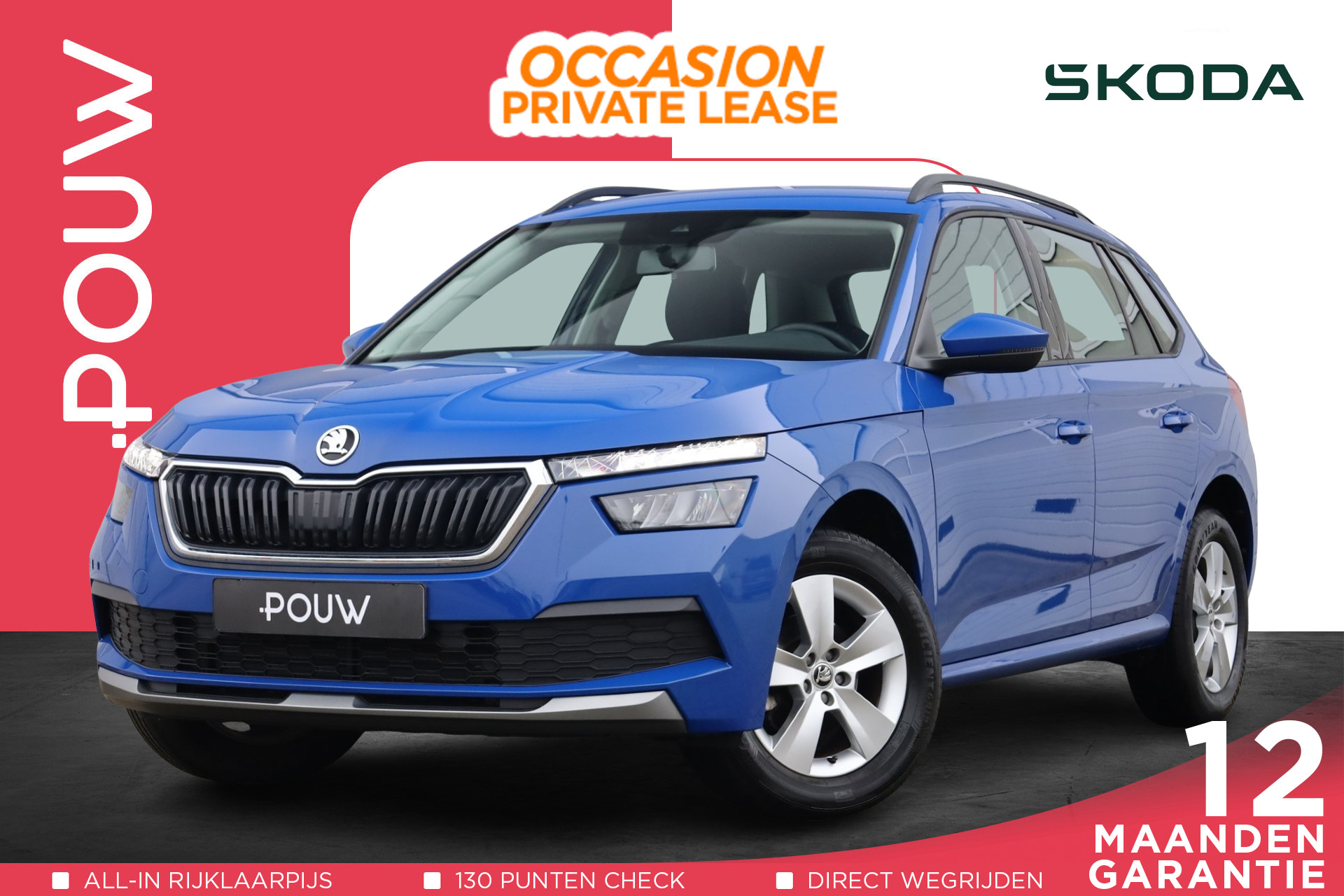 Skoda Kamiq 1.0 TSI 110pk Ambition | App Connect Navigatie | Cruise Control | Airco