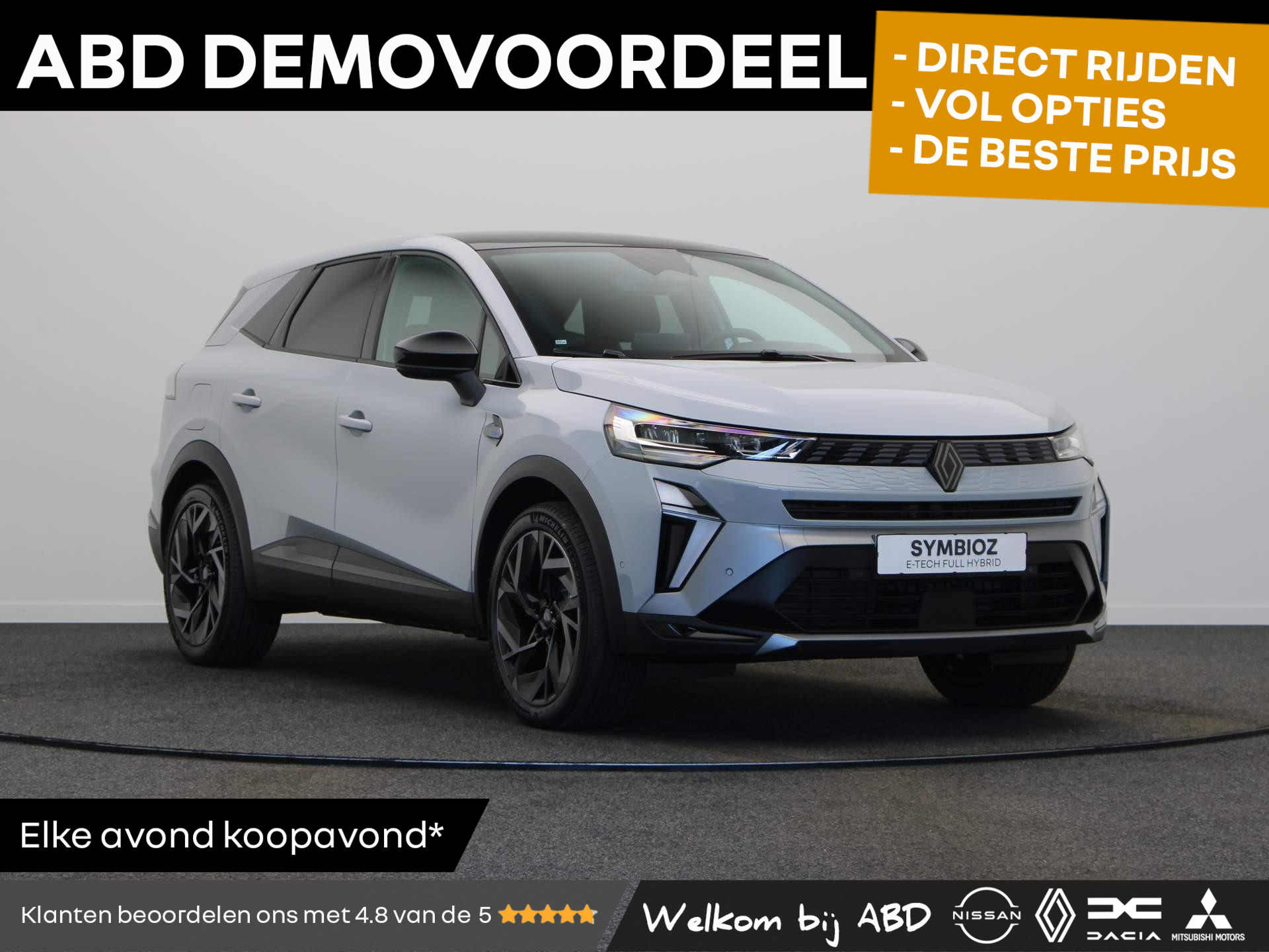 Renault Symbioz 1.6 E-Tech hybrid 145pk esprit Alpine | Panoramadak | Harman Kardon | Active driver assist | Stoel- en voorruitverwarming |