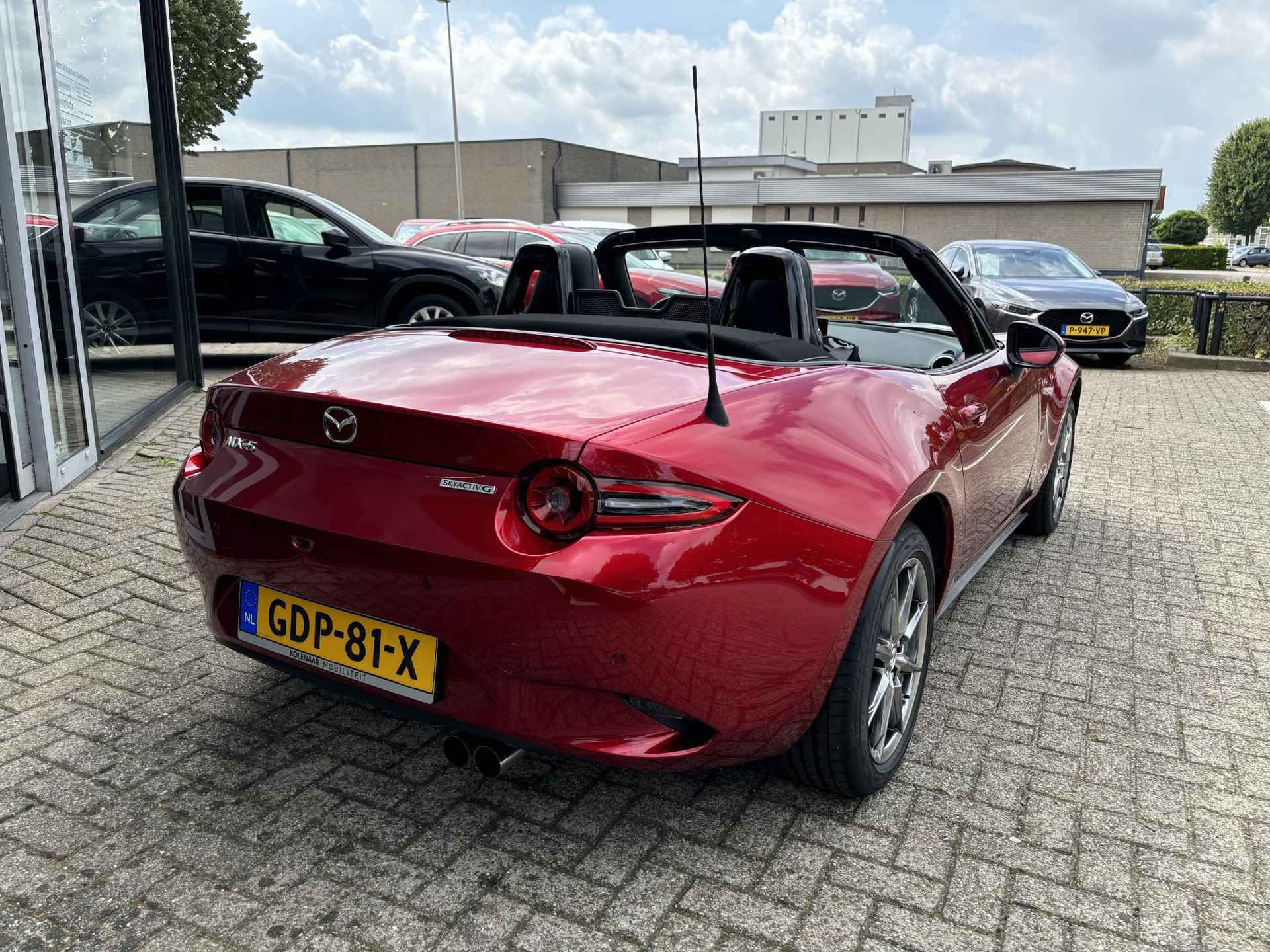 Mazda MX-5 1.5 Sky-G 132 Exclusive-Line /1e eigenaar/Dealeronderhouden/Navi/ECC/Keyless/Leder/CarPlay - 4/27