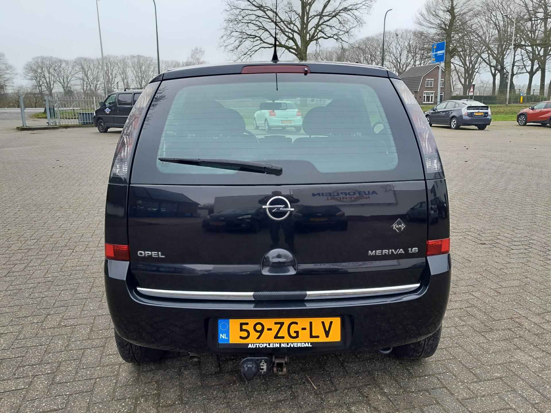 Opel Meriva 1.6-16V Temptation in Nederland nieuw geleverde auto met trekhaak en een unieke lage kilometerstand! - 7/16