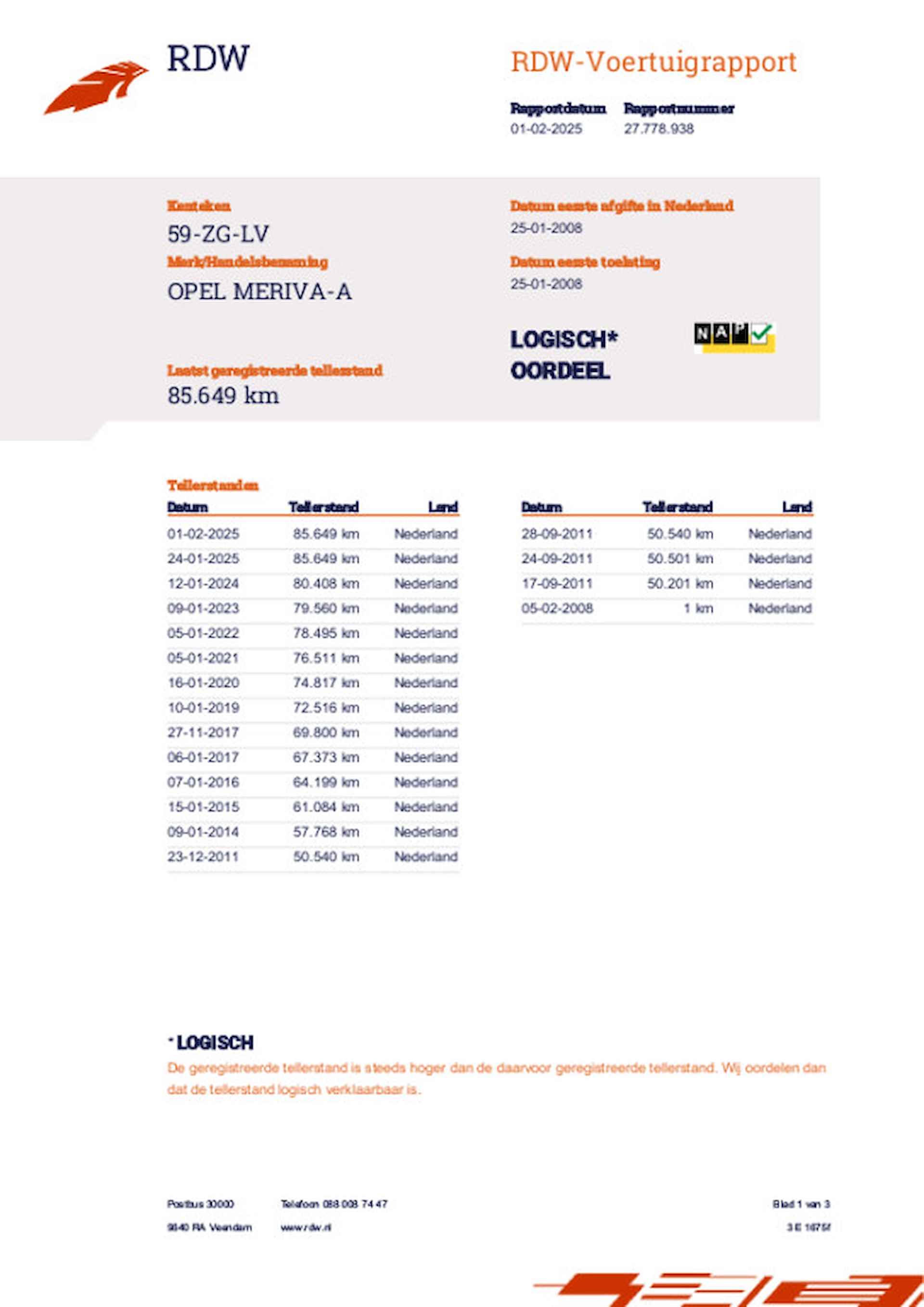 Opel Meriva 1.6-16V Temptation in Nederland nieuw geleverde auto met trekhaak en een unieke lage kilometerstand! - 16/16