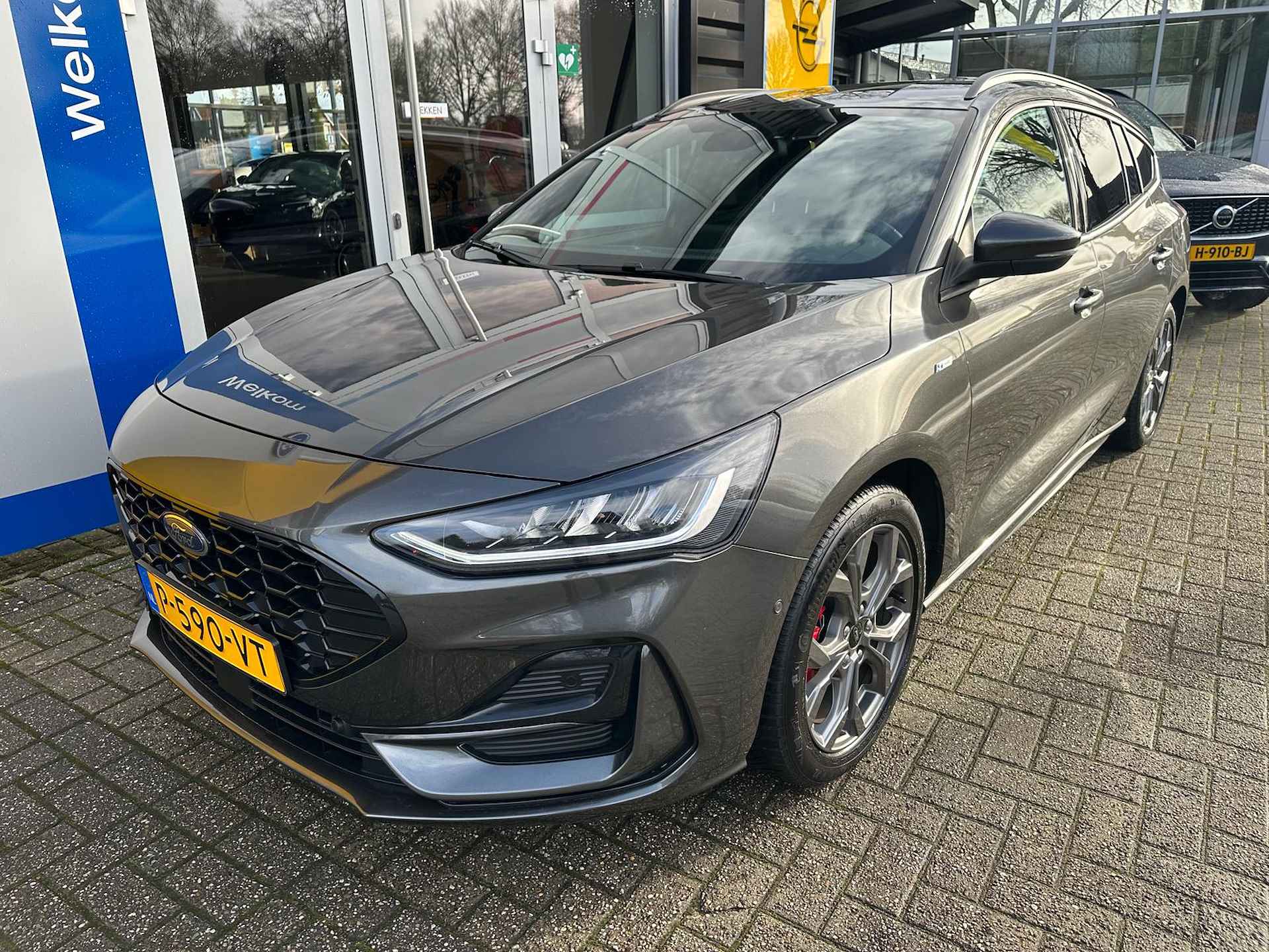 Ford FOCUS Wagon 1.0 125PK Hybrid ST-LINE STYLE | STOEL- STUUR- EN VOORRUITVERWARMING| NAVIGATIE| CAMERA| PARKEERSENSOREN V+A| KEYLESS START & EN - 3/36