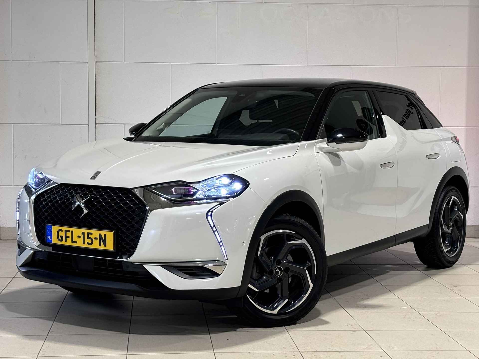 DS DS 3 Crossback SUV Grand Chic Rivoli 1.2 PureTech 130pk EAT8 AUTOMAAT | NAVI | CAMERA | DS MATRIX LED | LEDER | STOELVERW. | ADAPTIVE CRUISE | DODEHOEKBEW. | 18" LM | SMART KEYLESS ENTRY - 3/62