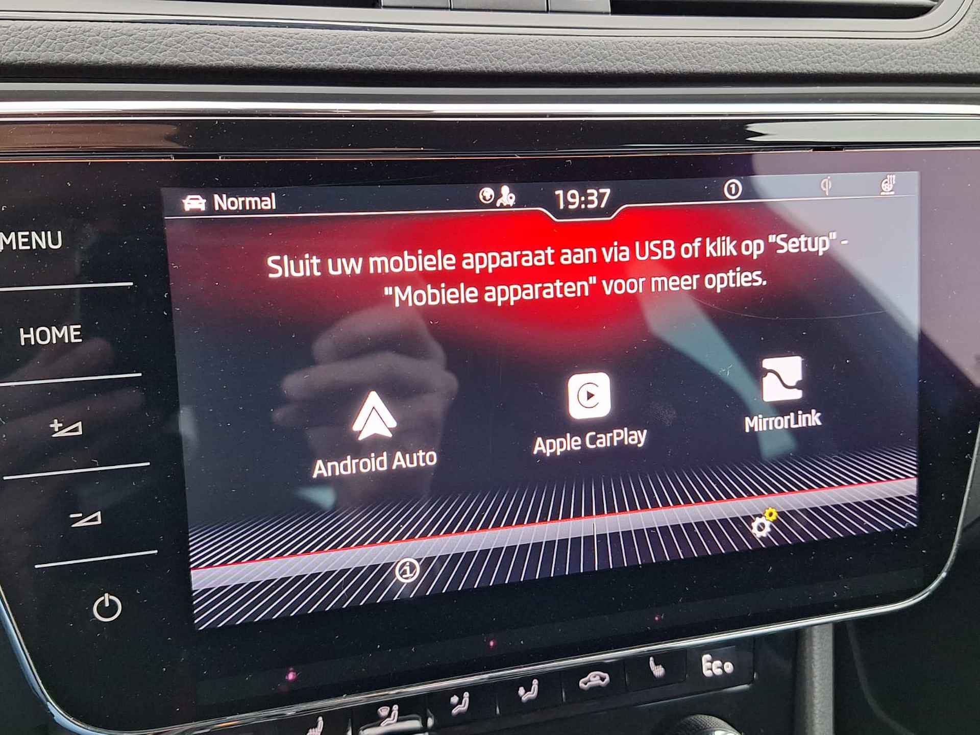 Škoda Superb Combi 1.4 TSI iV Sportline Business Plug In Hybrid PHEV | Carplay | Trekhaak af Fabriek  | Adaptive Cruise | Alcantara Sportstoelen Memory | Chrystal LED  | 19 "L.M | Stuur/Stoel Verwarming | - 10/19