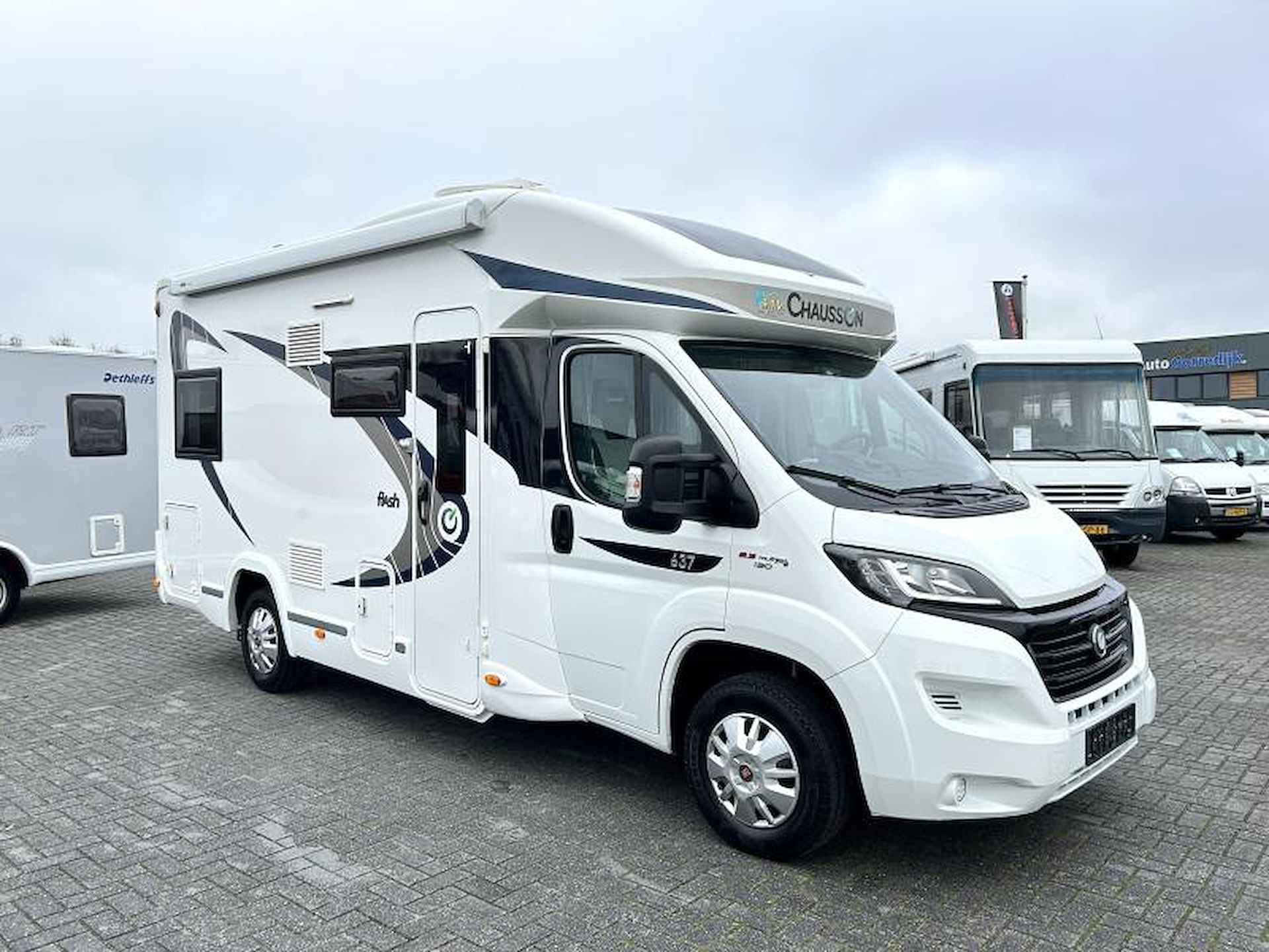 Chausson Flash 637 enkele-bedden/euro6/uniek - 3/23